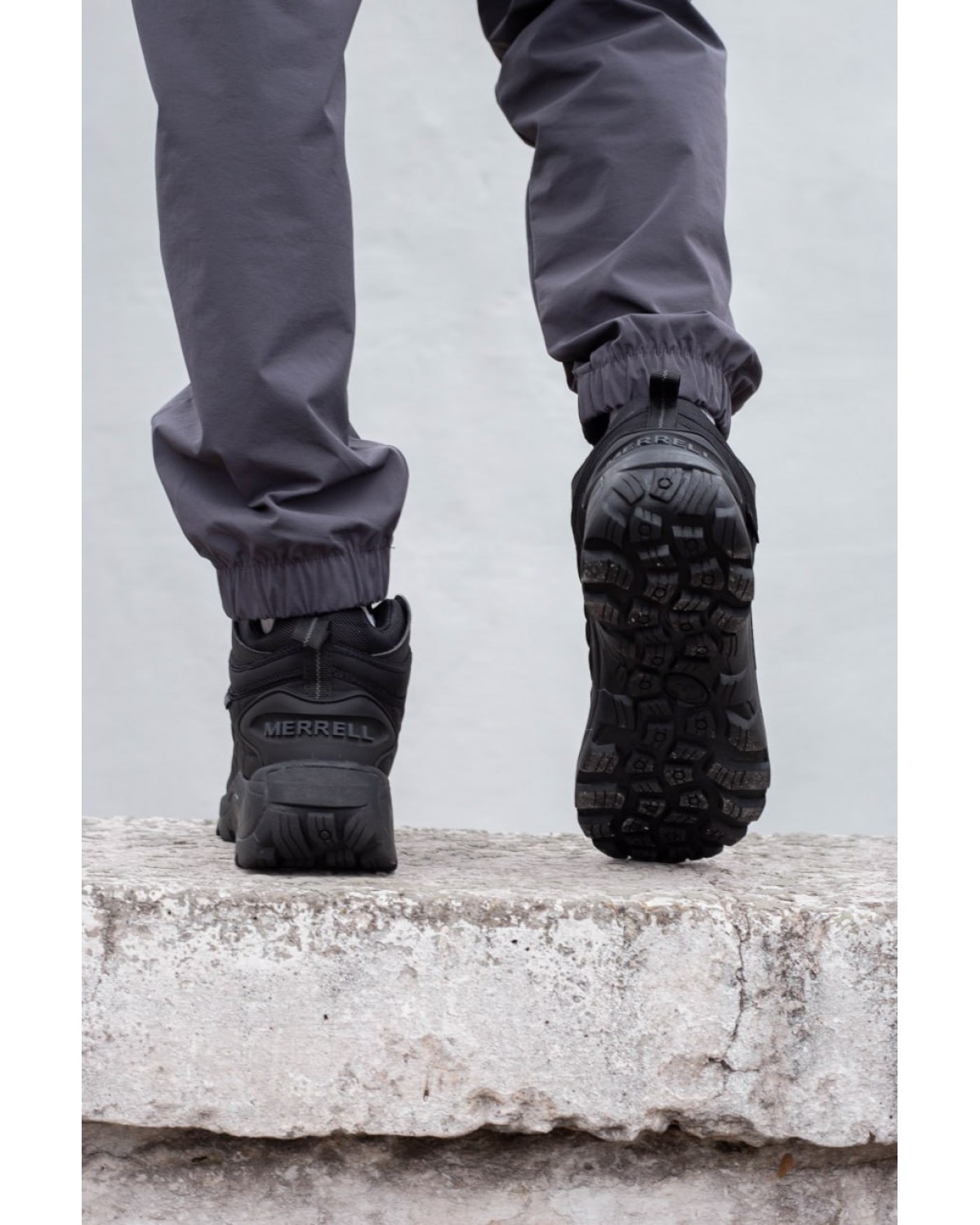 Merrell ice cap moc 2 high Fur Black