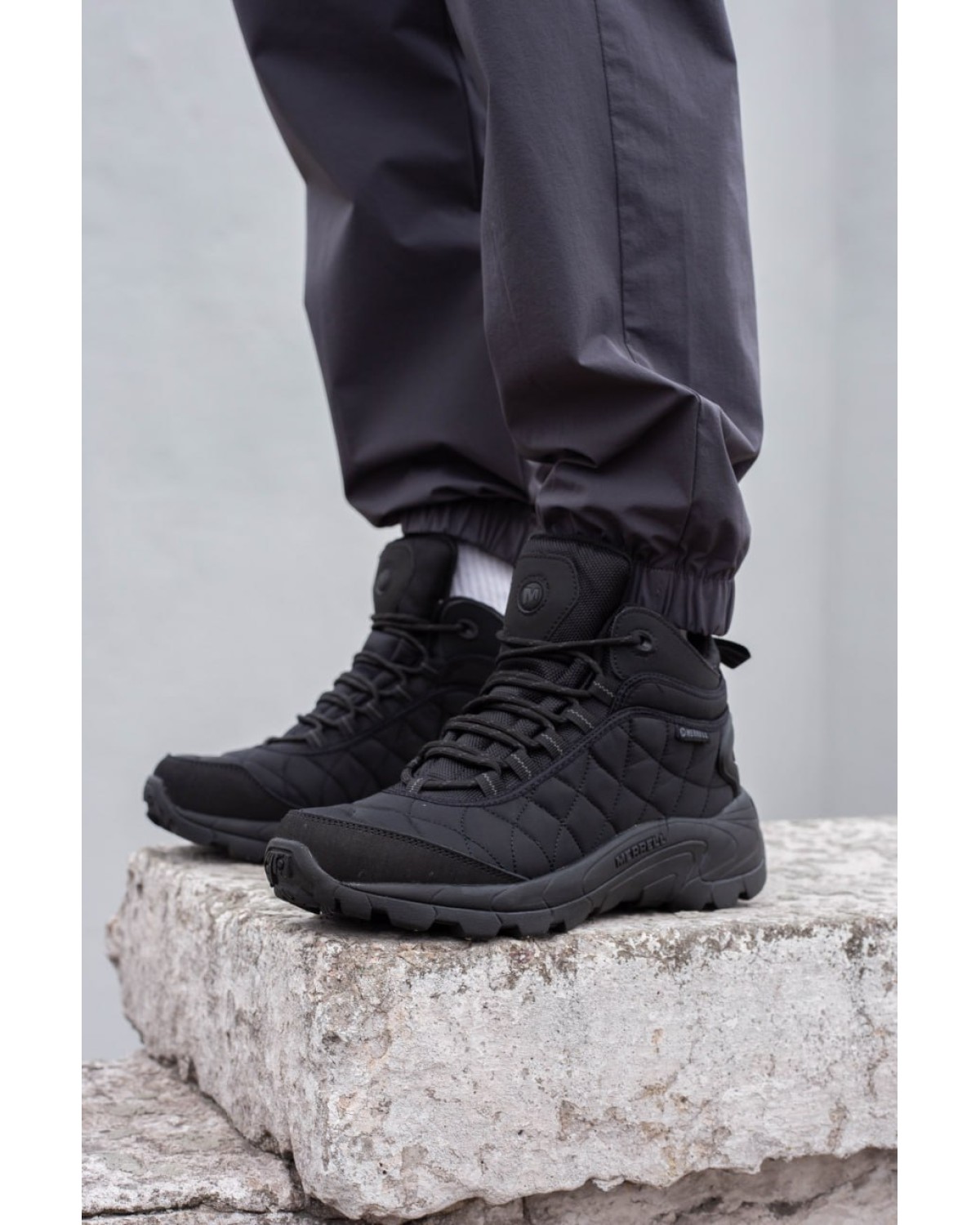Merrell ice cap moc 2 high Fur Black