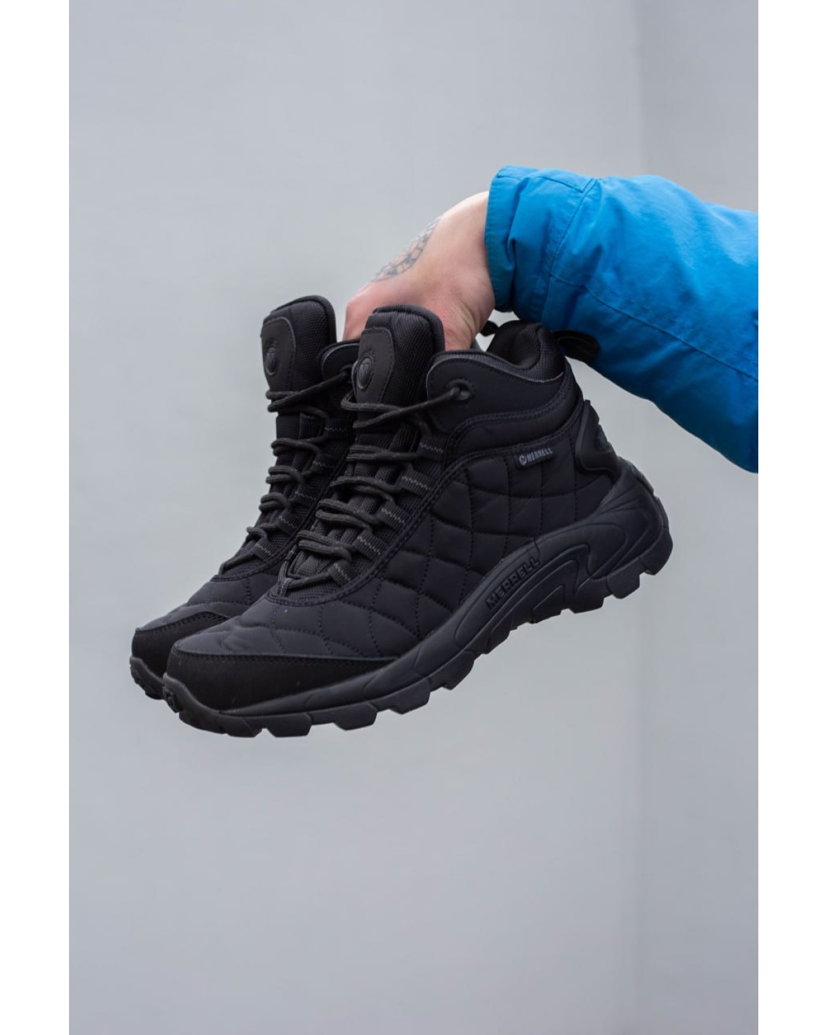 Merrell ice cap moc 2 high Fur Black