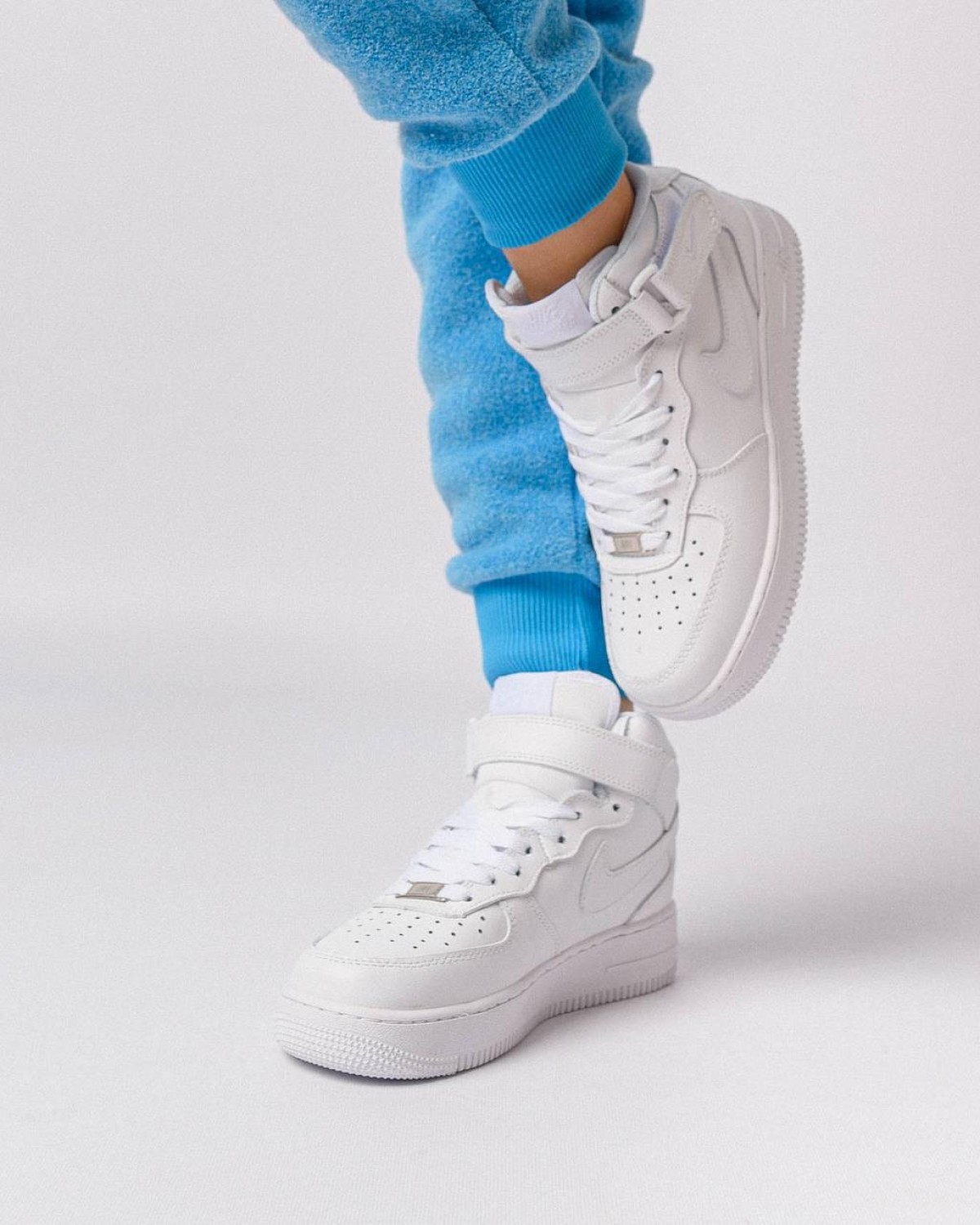 Nike Air Force 1’07 Hight White (Хутро)