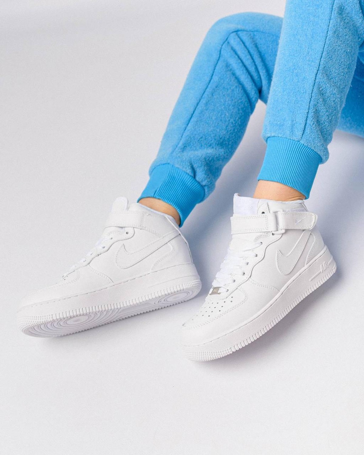 Nike Air Force 1’07 Hight White (Хутро)
