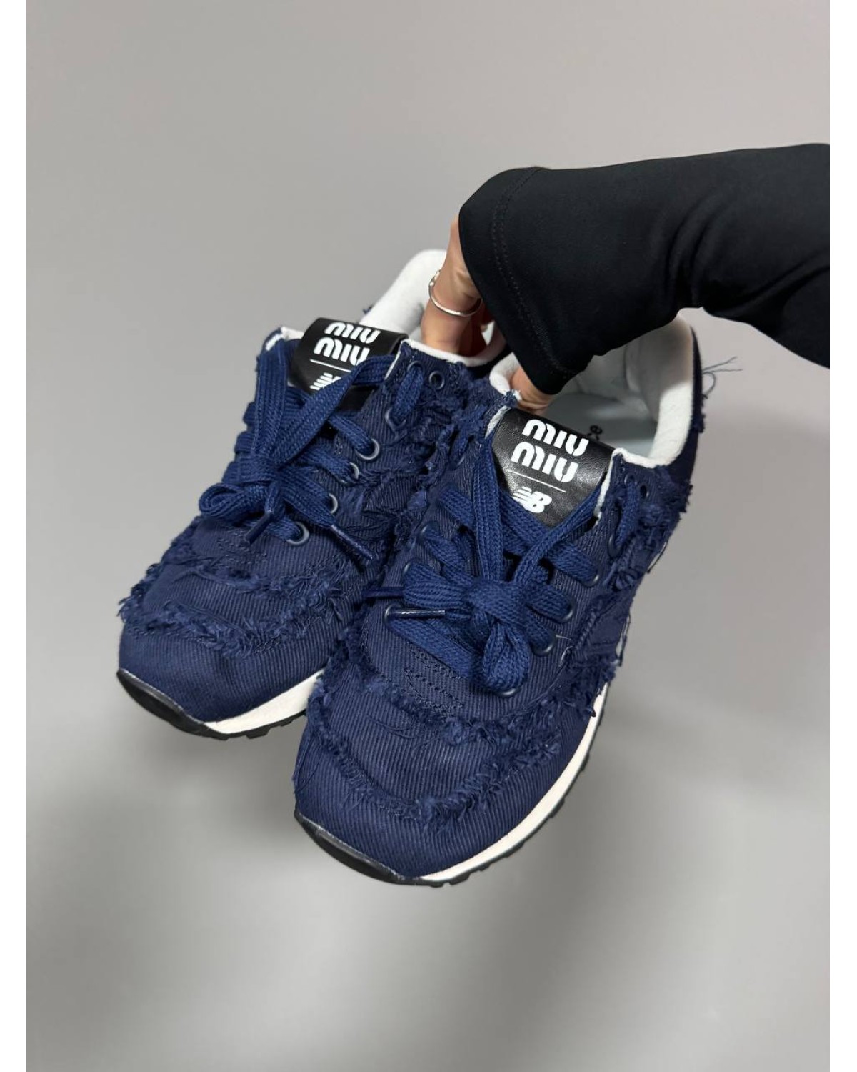New Balance 574 x Miu Miu Blue Jeans