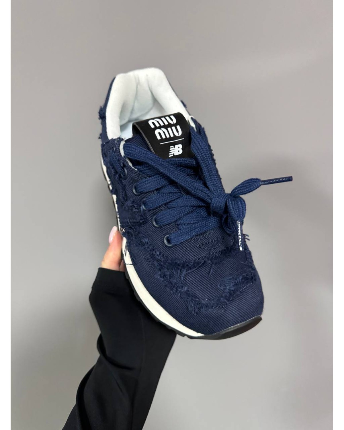 New Balance 574 x Miu Miu Blue Jeans