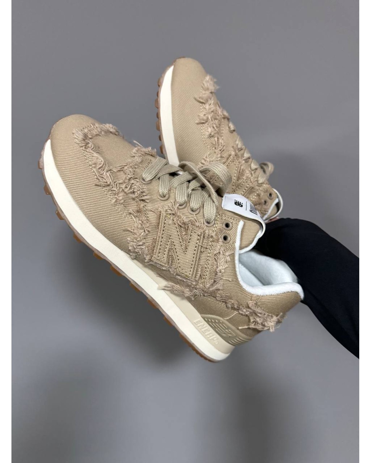 New Balance 574 x Miu Miu Beige