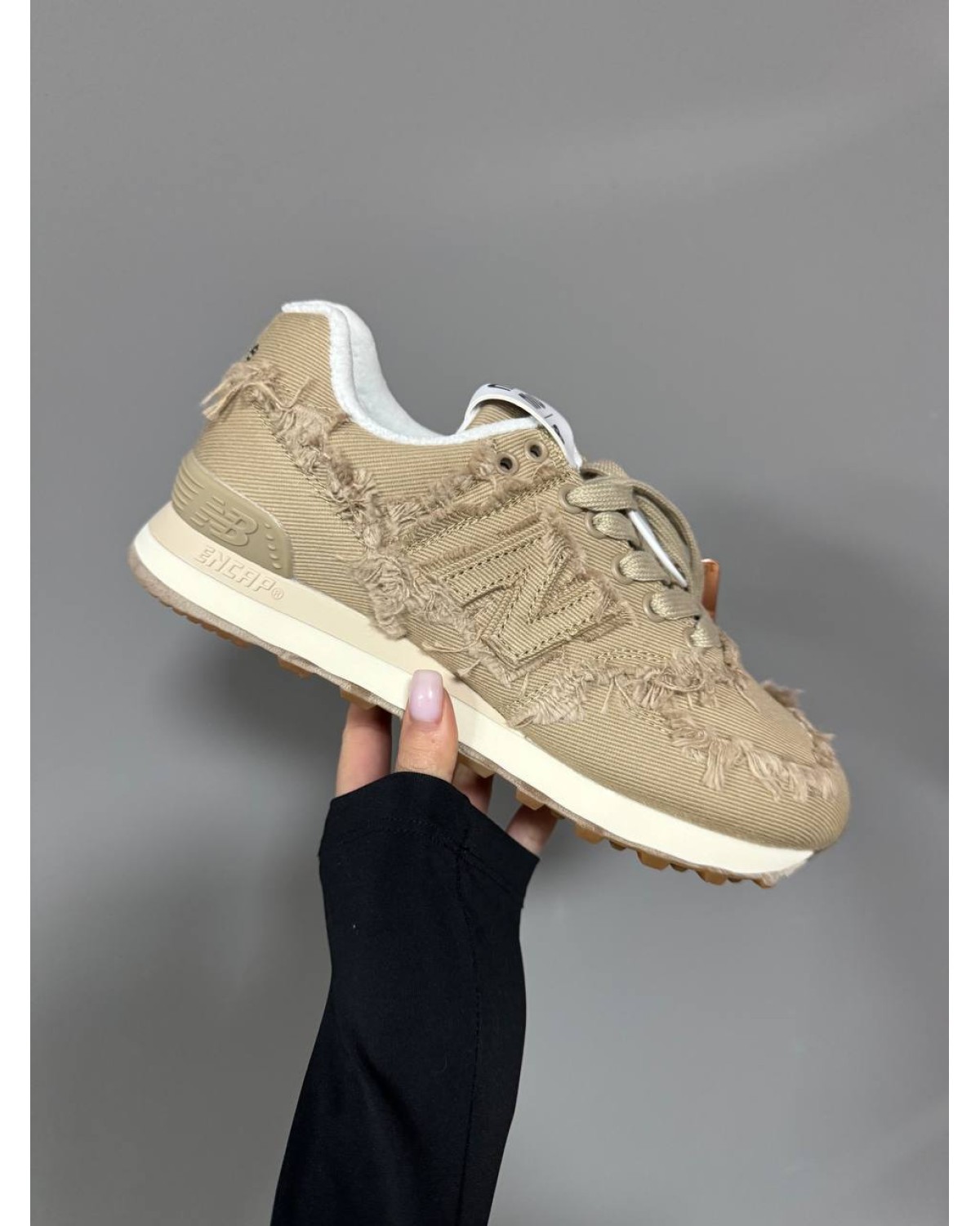 New Balance 574 x Miu Miu Beige