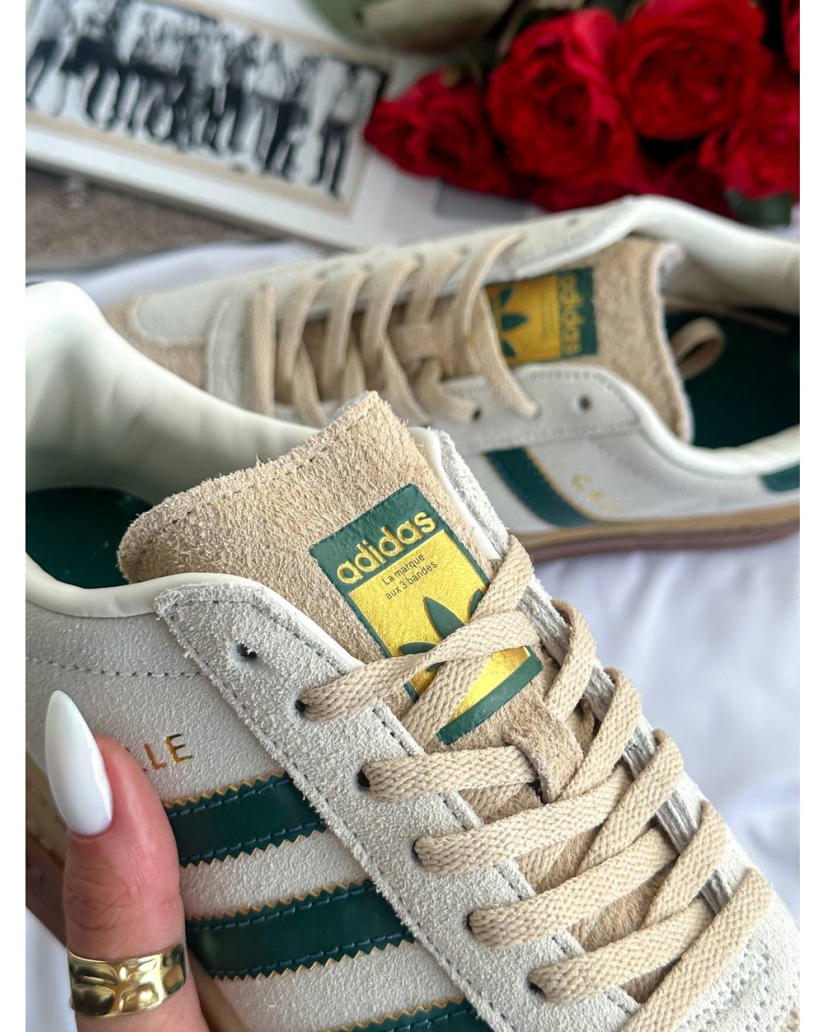 Gazelle Bold Beige/Green