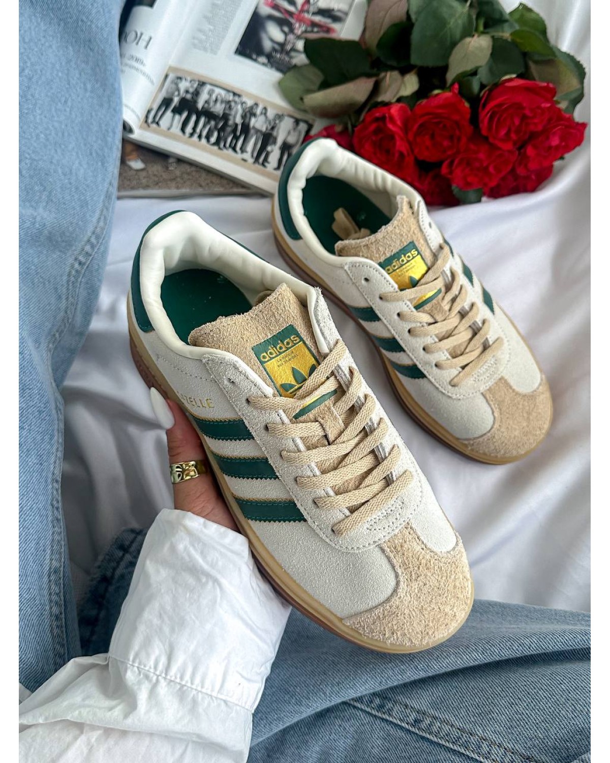 Gazelle Bold Beige/Green