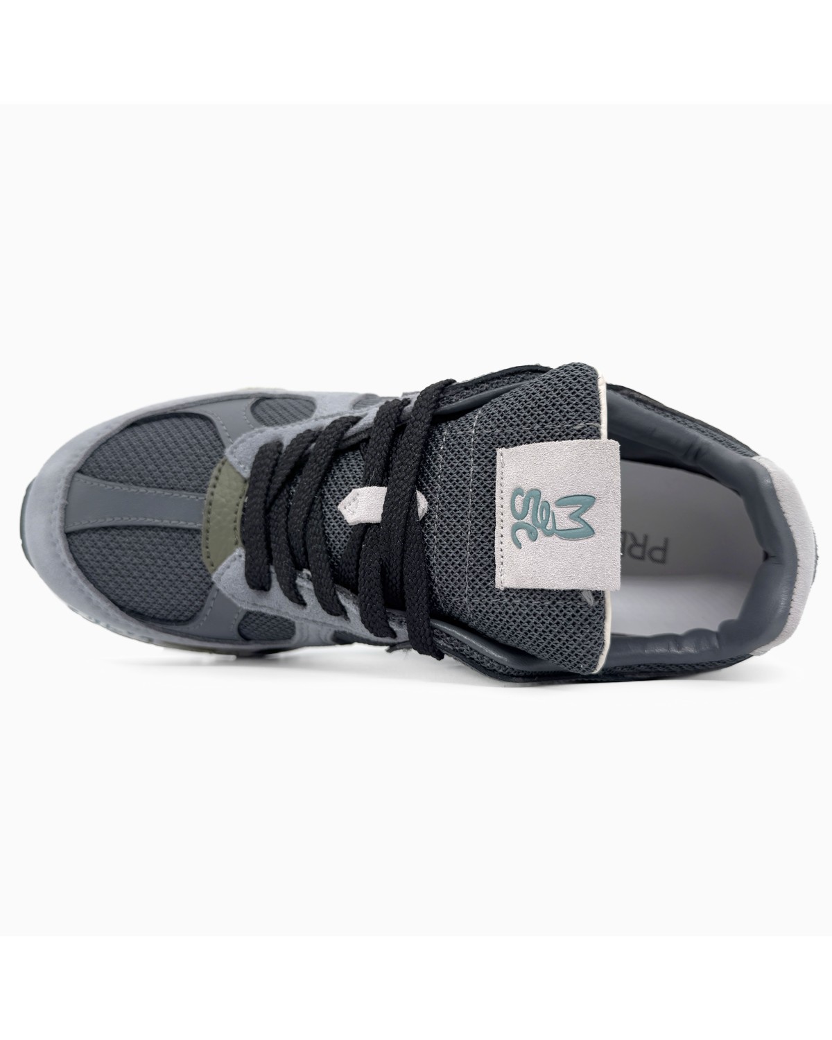 Premiata Uomo Mase Gray/Green