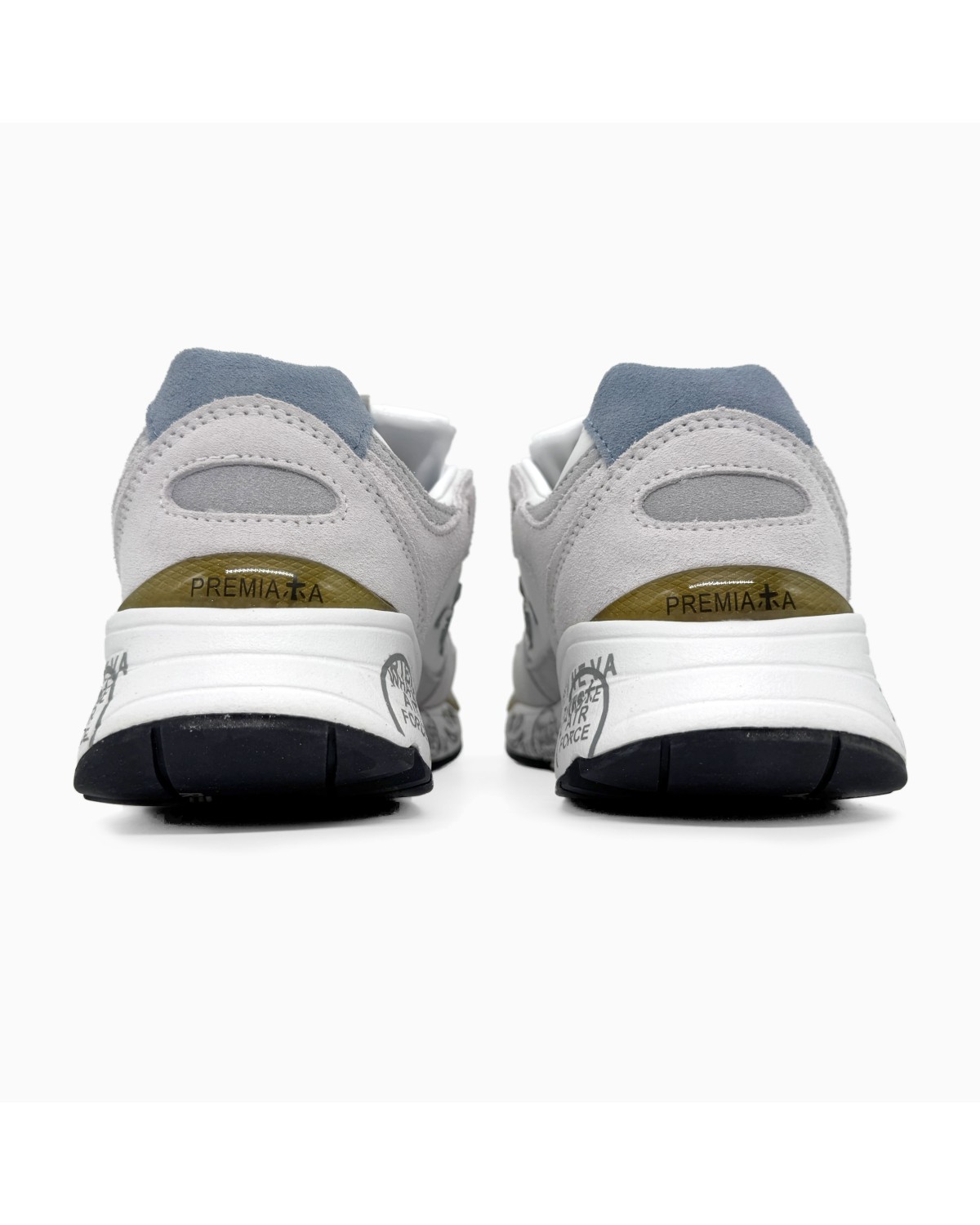 Premiata Uomo Mase Gray White