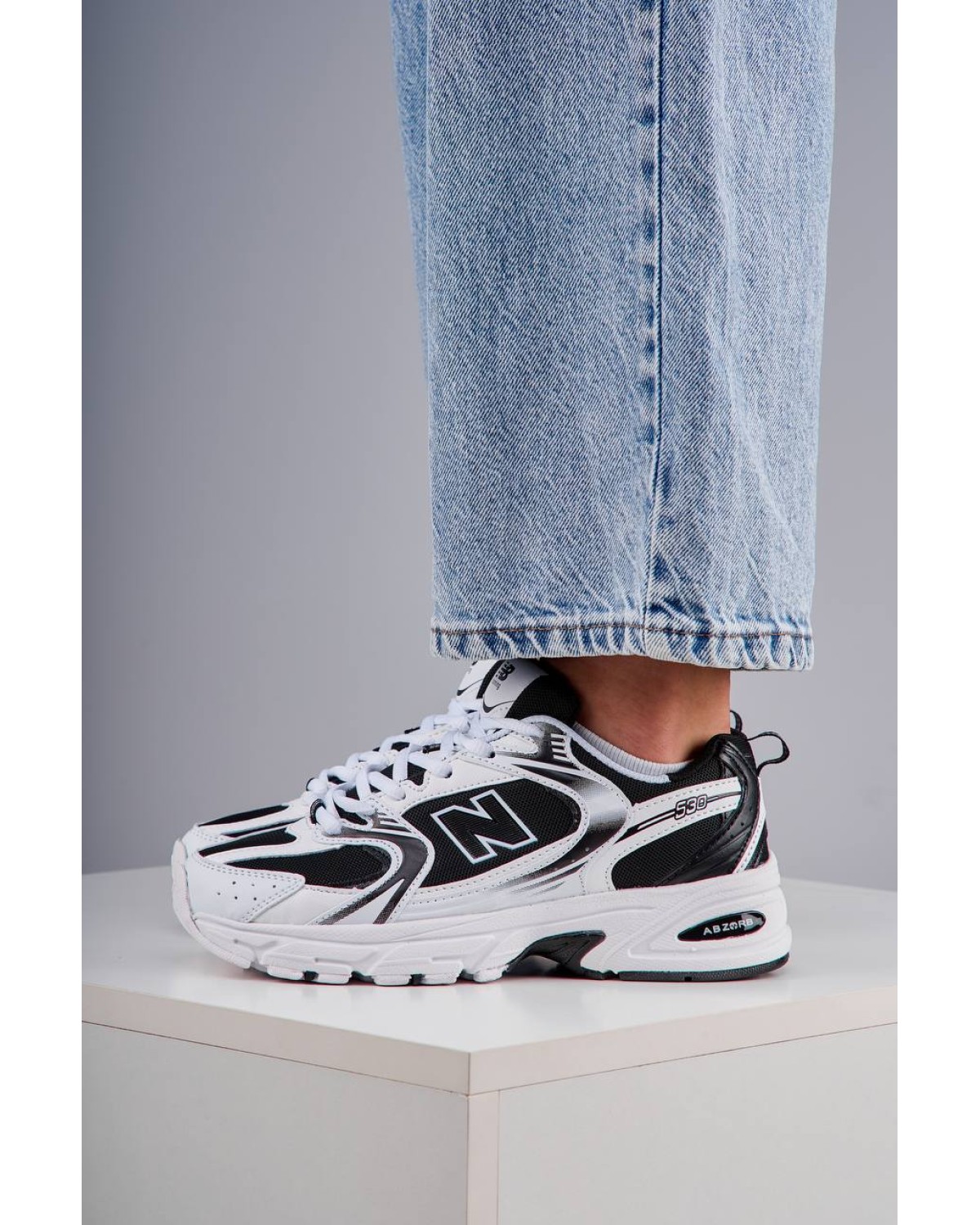 New Balance 530 White Black v2