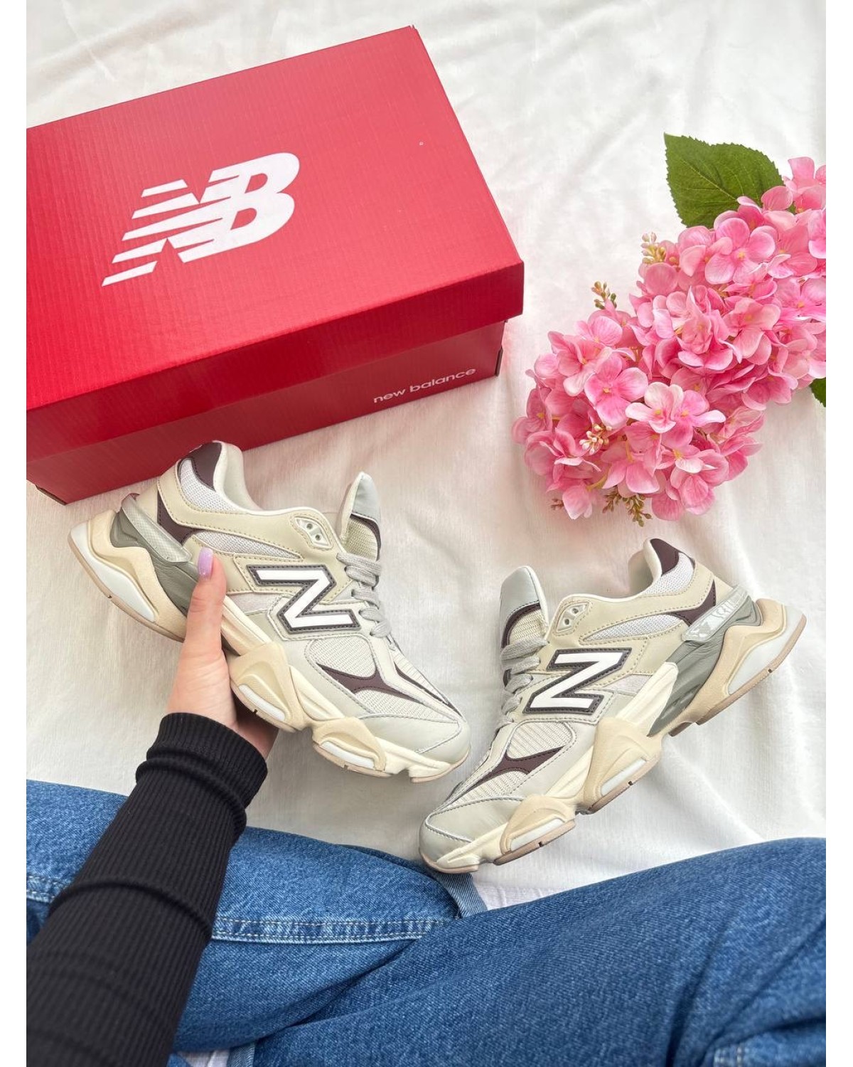 New Balance 9060 Grey Matter Timberwolf