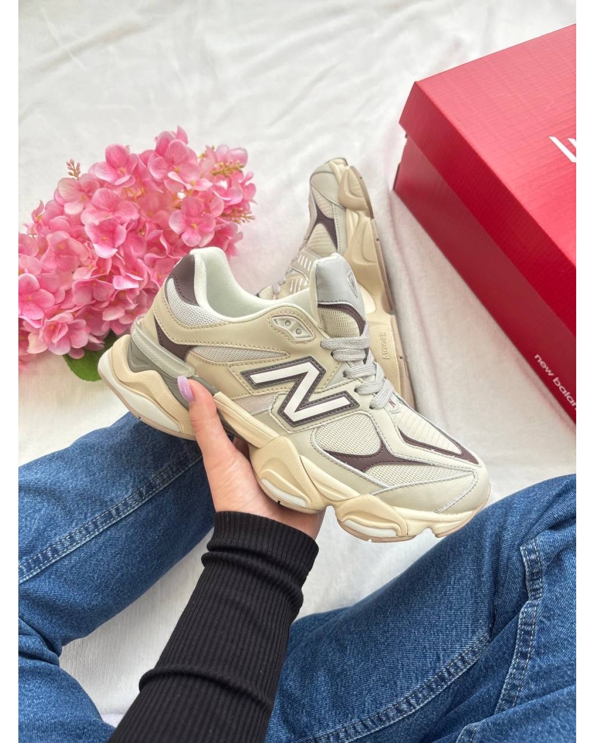 New Balance 9060 Grey Matter Timberwolf