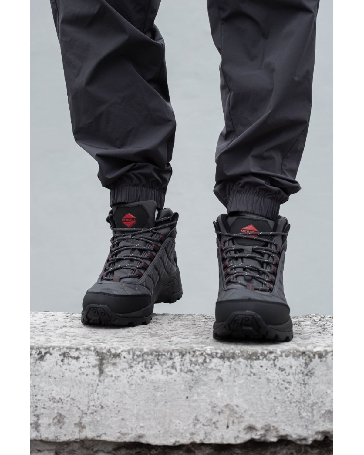 Merrell ice cap moc 2 high Fur Grey