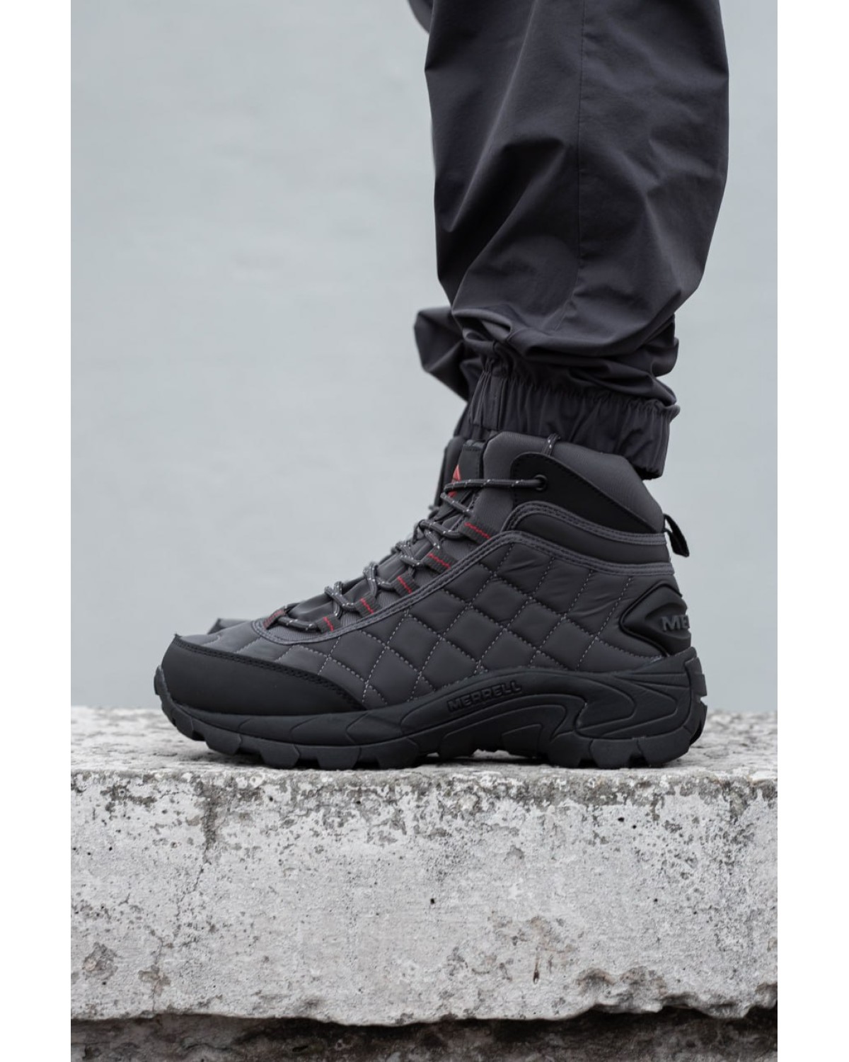 Merrell ice cap moc 2 high Fur Grey