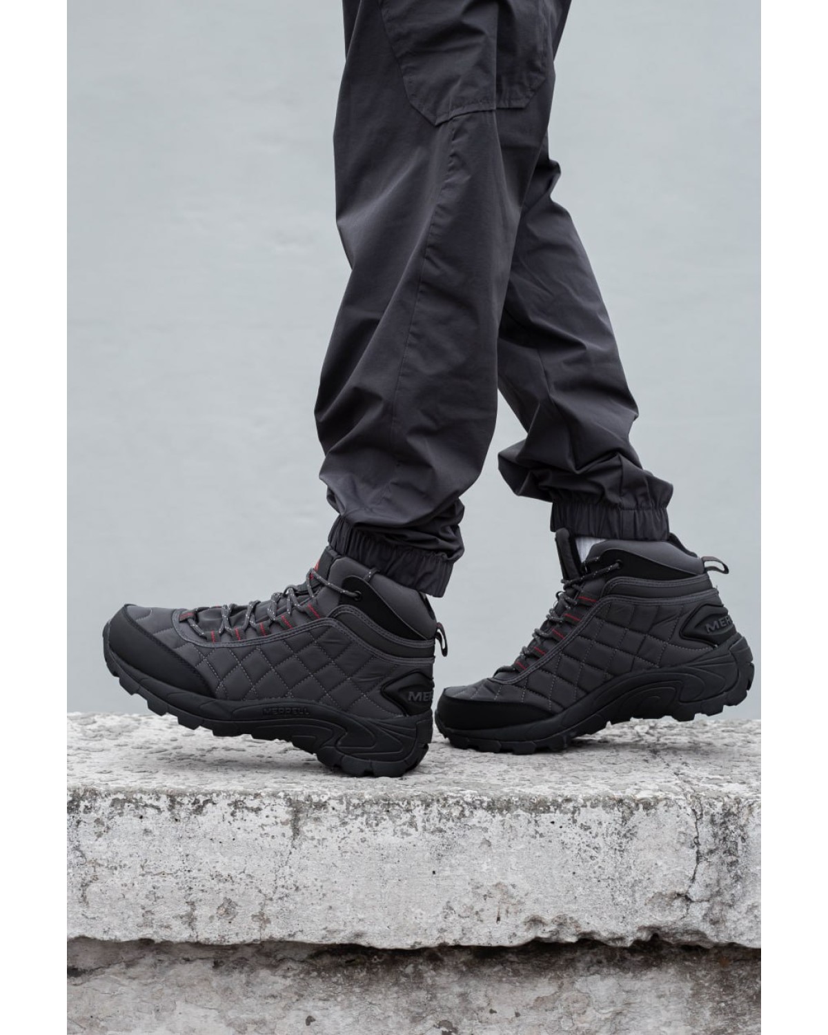 Merrell ice cap moc 2 high Fur Grey