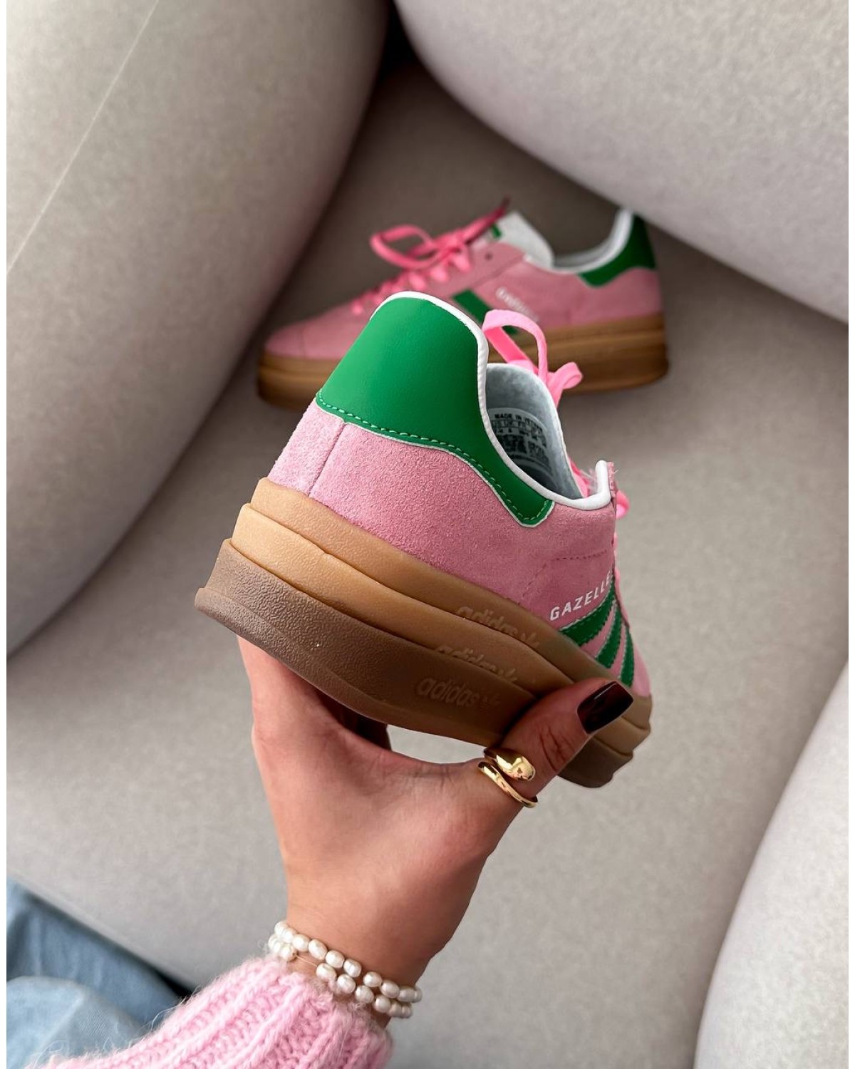 Gazelle Bold Pink/Green