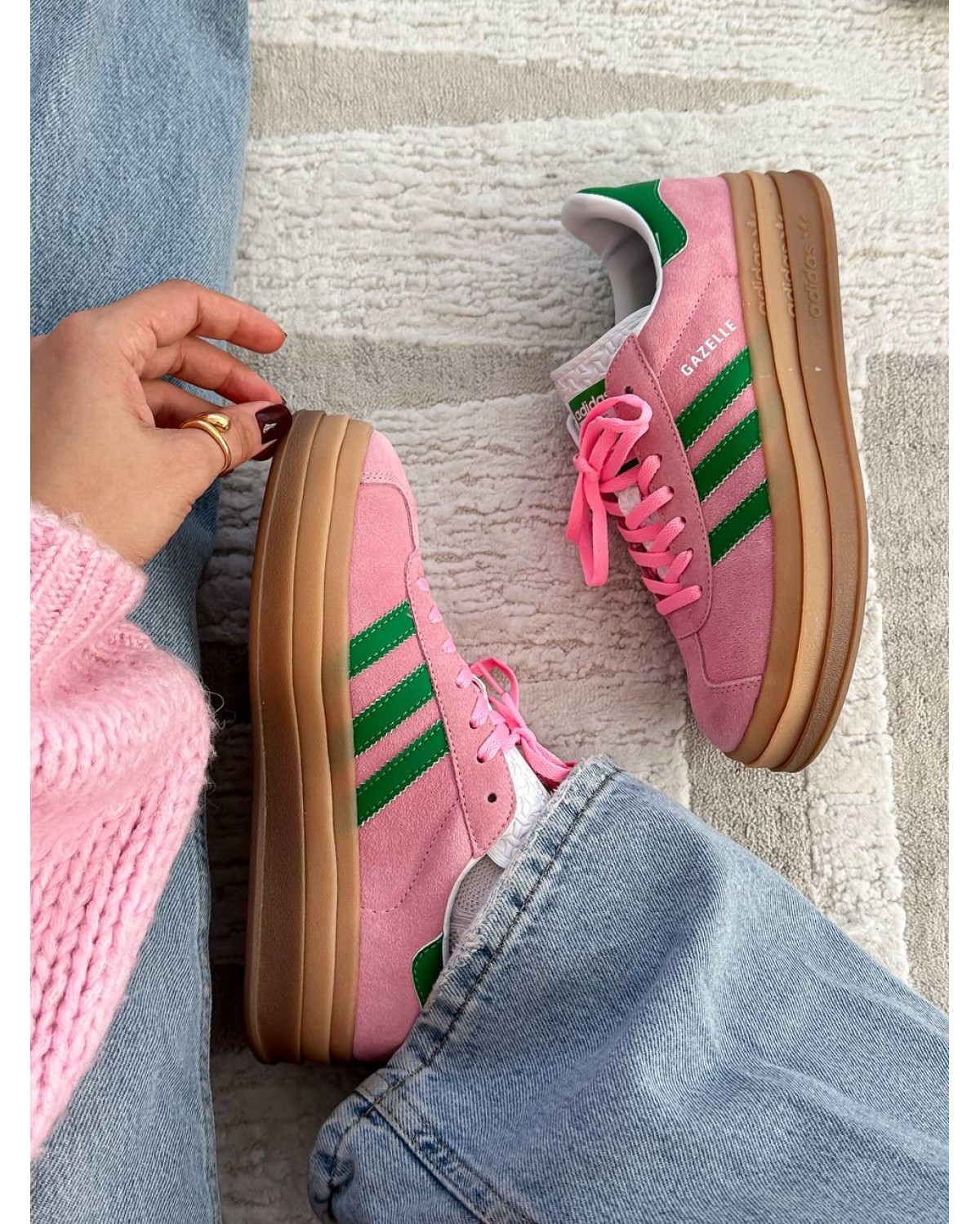 Gazelle Bold Pink/Green