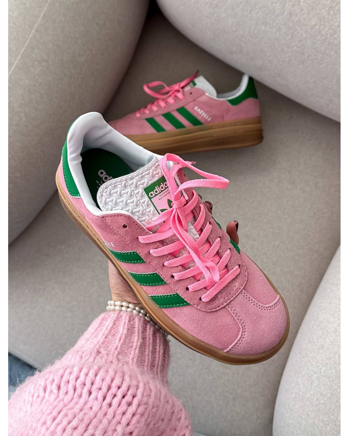 Gazelle Bold Pink/Green