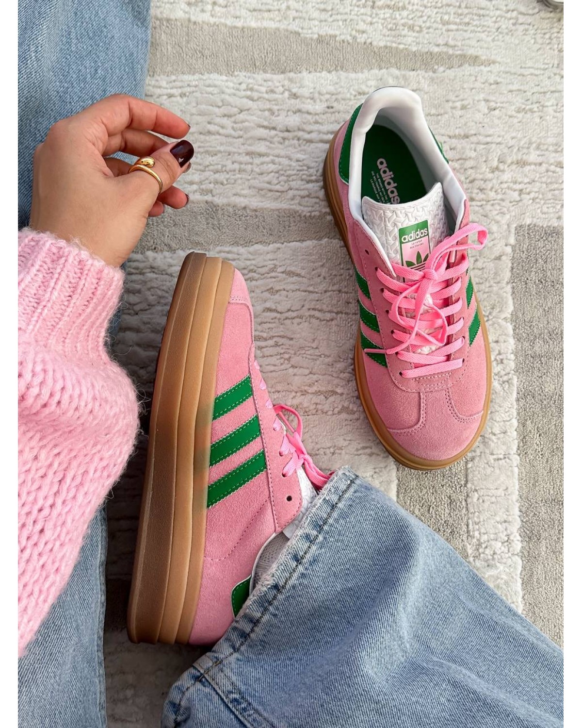 Gazelle Bold Pink/Green
