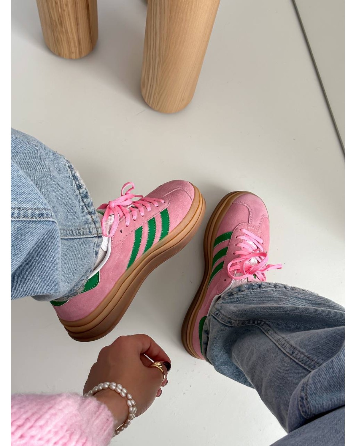 Gazelle Bold Pink/Green