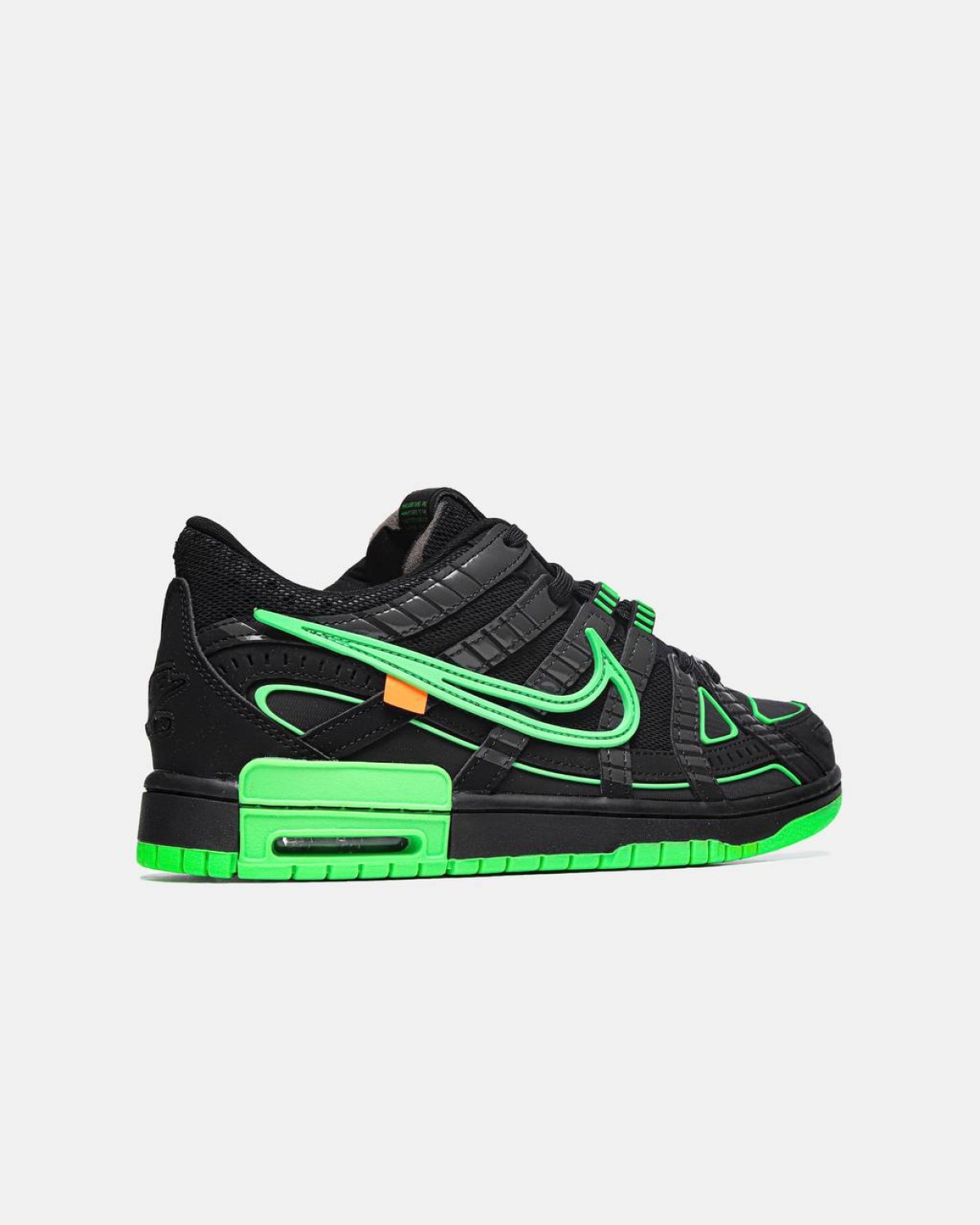 Off-White X Nike Air Rubber Dunk Green Strike