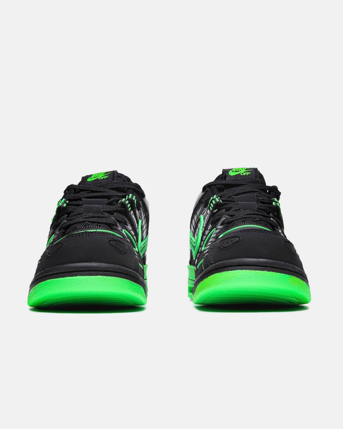 Off-White X Nike Air Rubber Dunk Green Strike