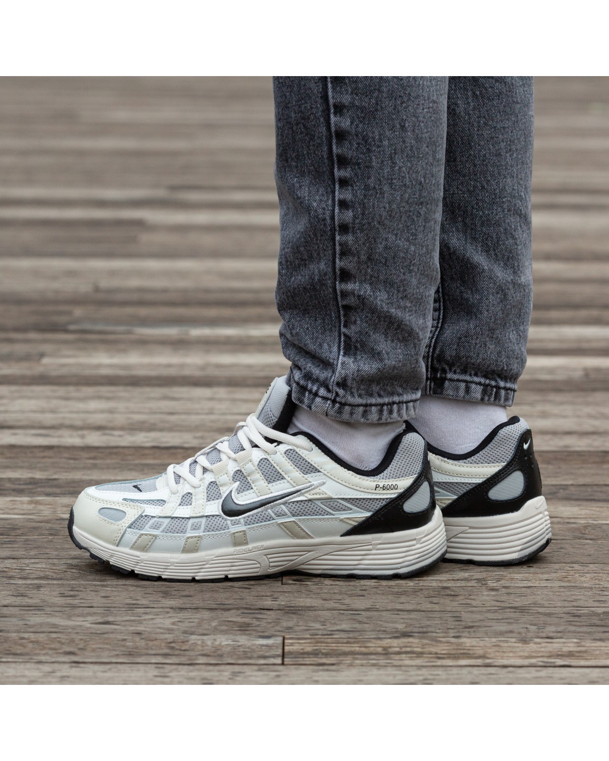 Nike P-6000 Beige Black