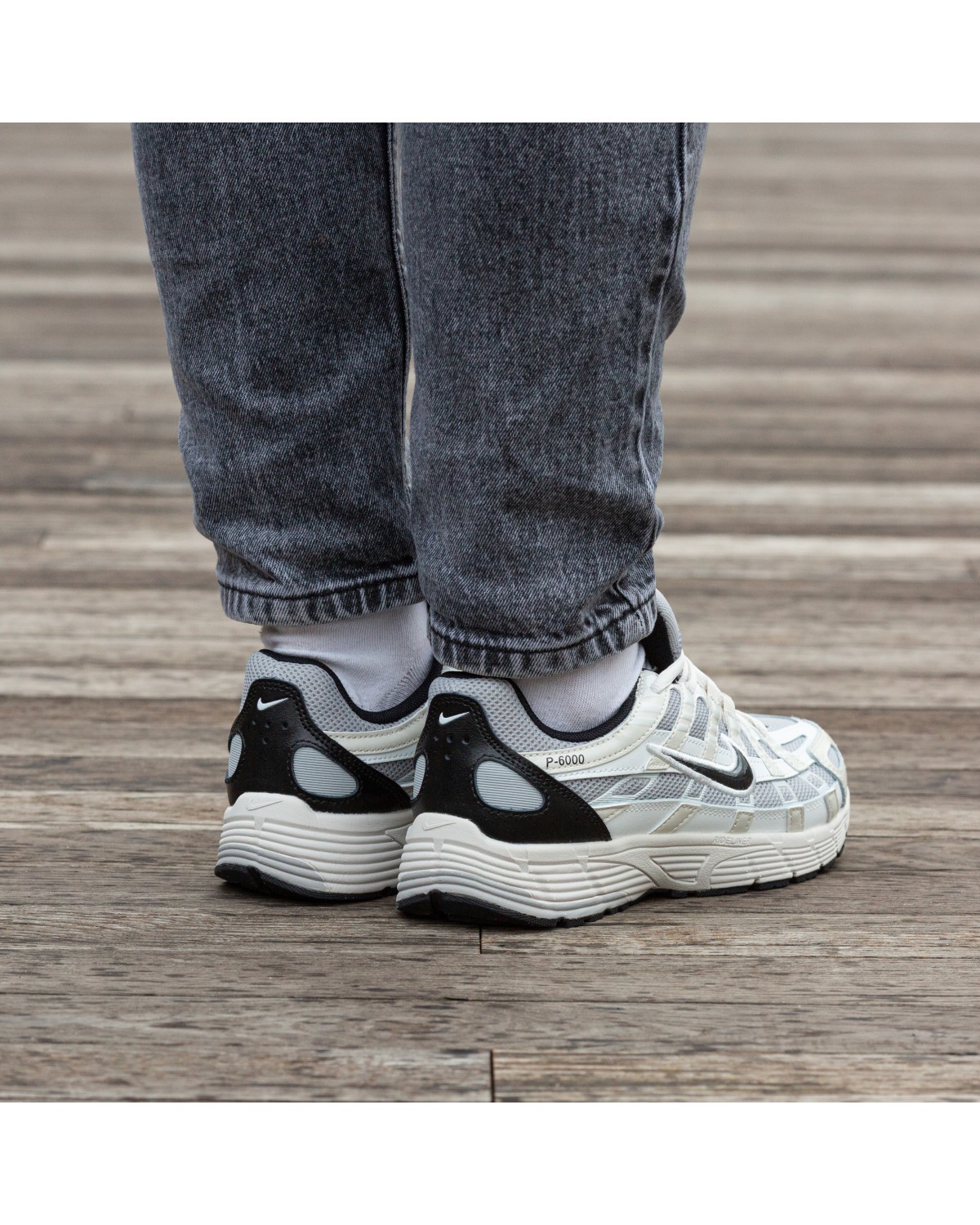 Nike P-6000 Beige Black