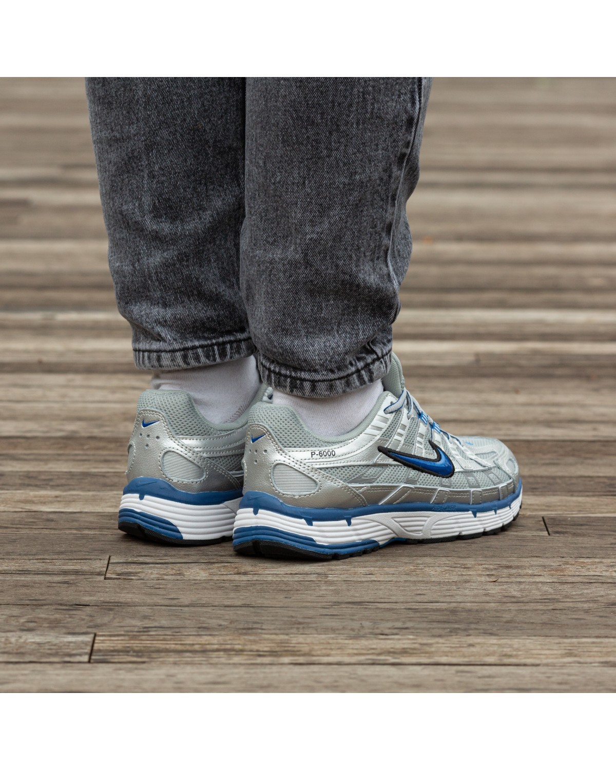 Nike P-6000 Silver Blue