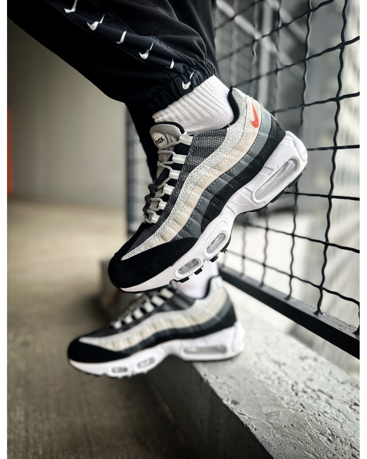 Nike Air Max 95 'Wolf Grey Rugged Orange'