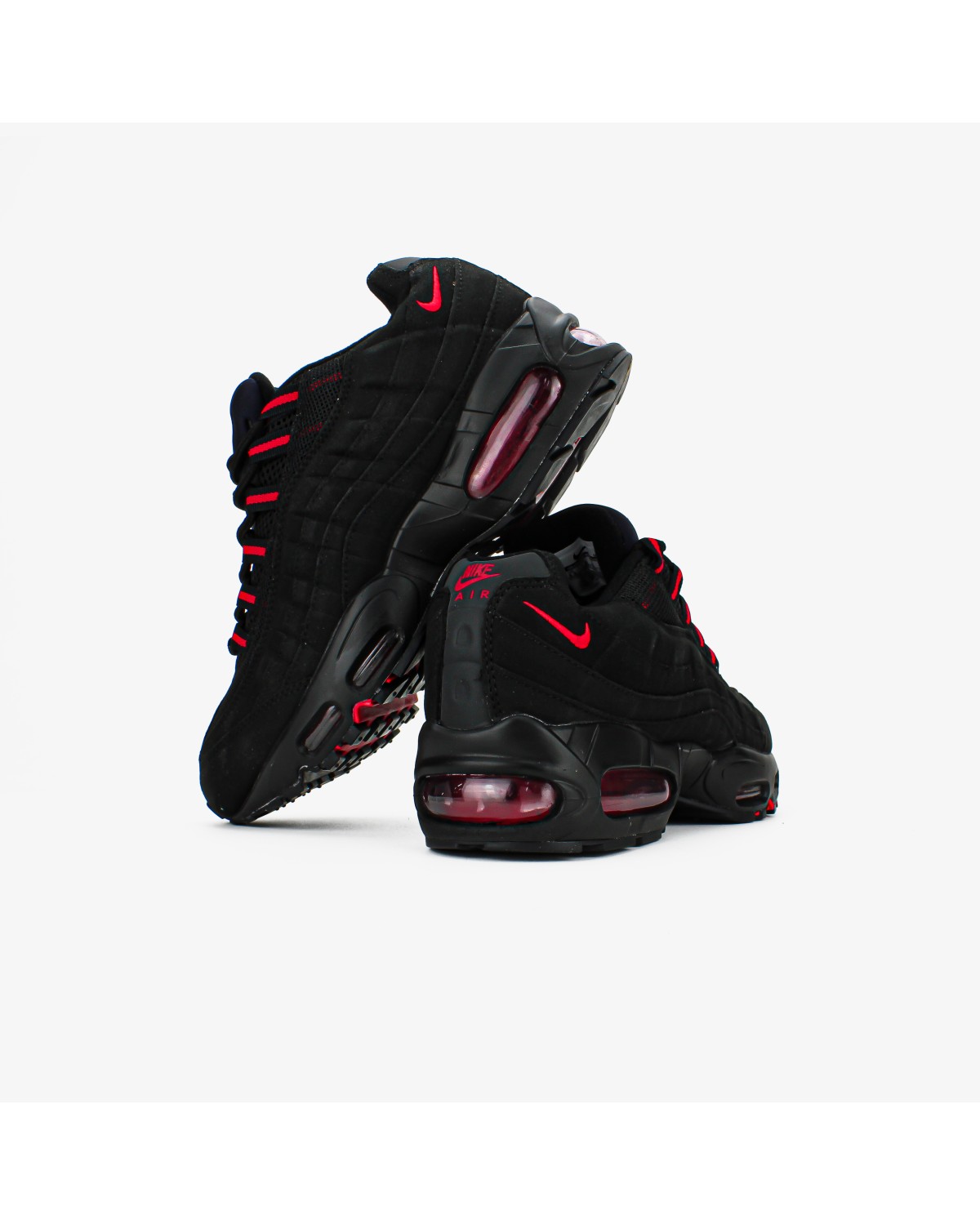 Nike Air Max 95 GS Black Red