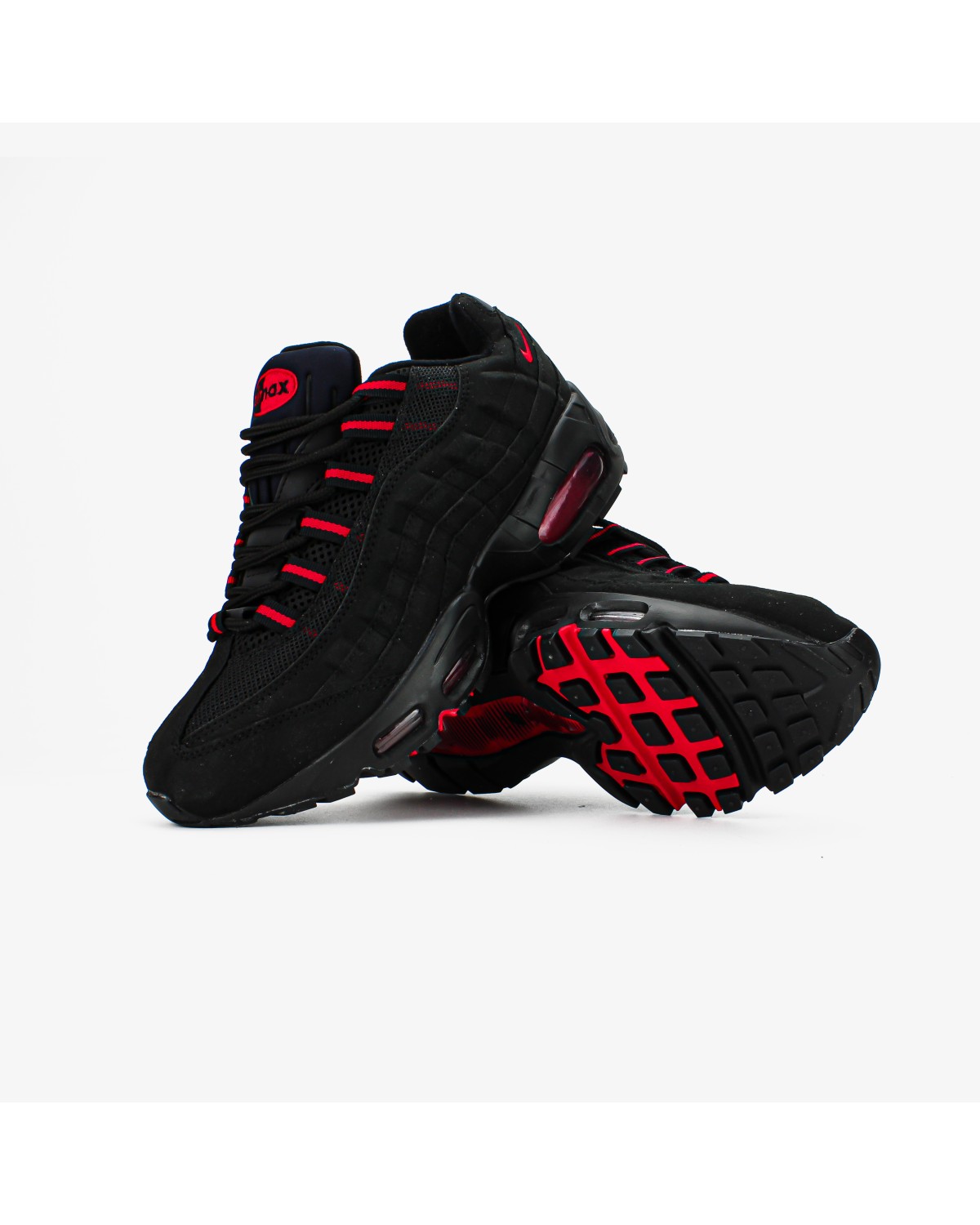 Nike Air Max 95 GS Black Red
