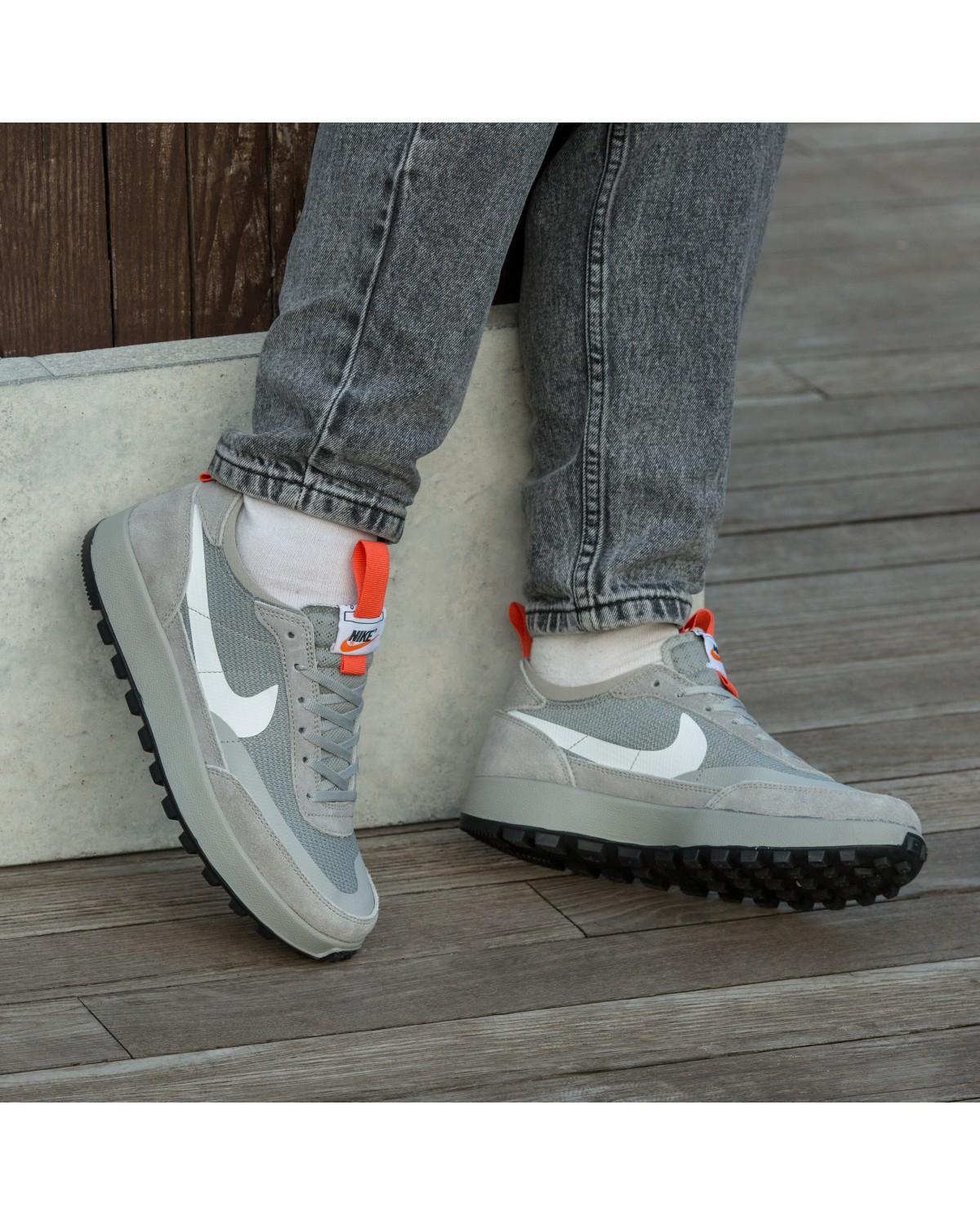 Nike Craft General Purpose Shoe Tom Sachs Field Grey Orange