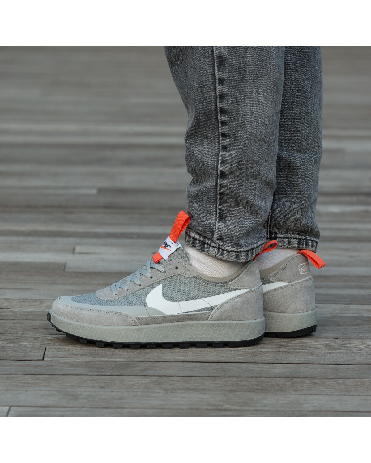 Nike Craft General Purpose Shoe Tom Sachs Field Grey Orange