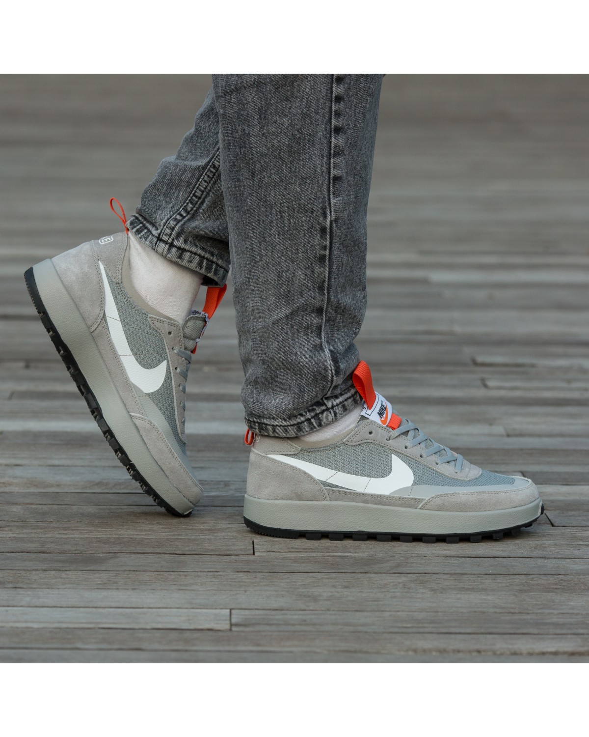 Nike Craft General Purpose Shoe Tom Sachs Field Grey Orange