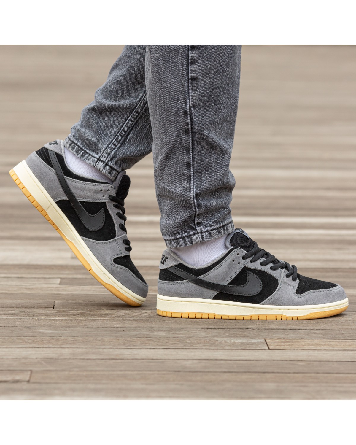 Nike Sb Dunk Low  Black Grey Brown
