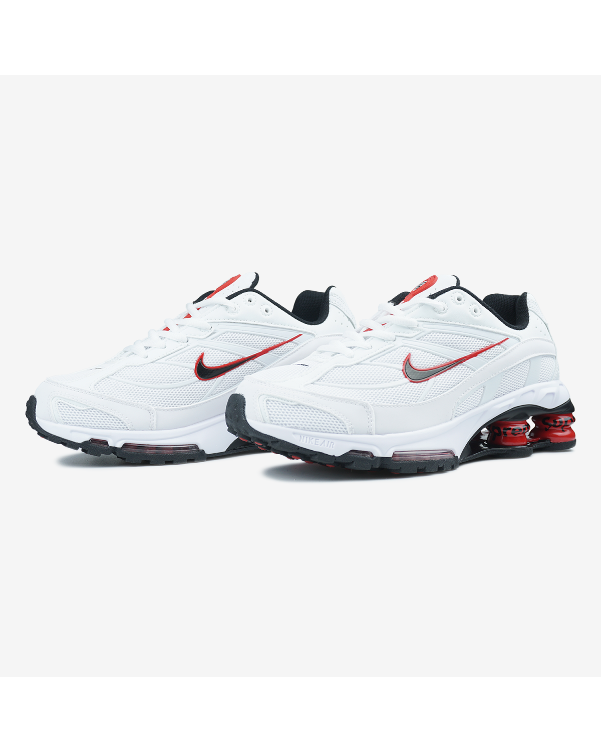 Nike Shox Ride 2 SP Supreme White Black Red