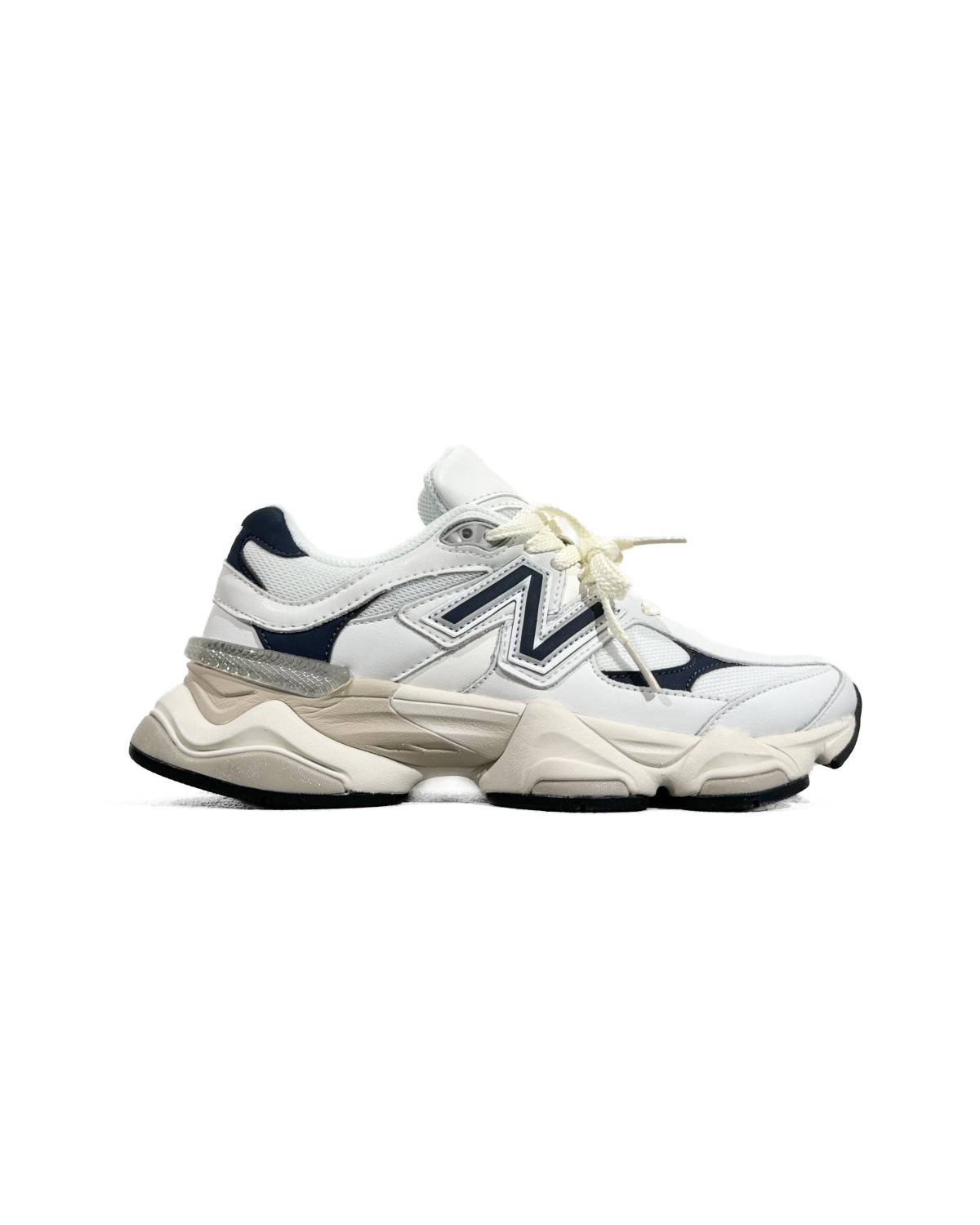 New Balance 9060 White/Beige/Dark Blue