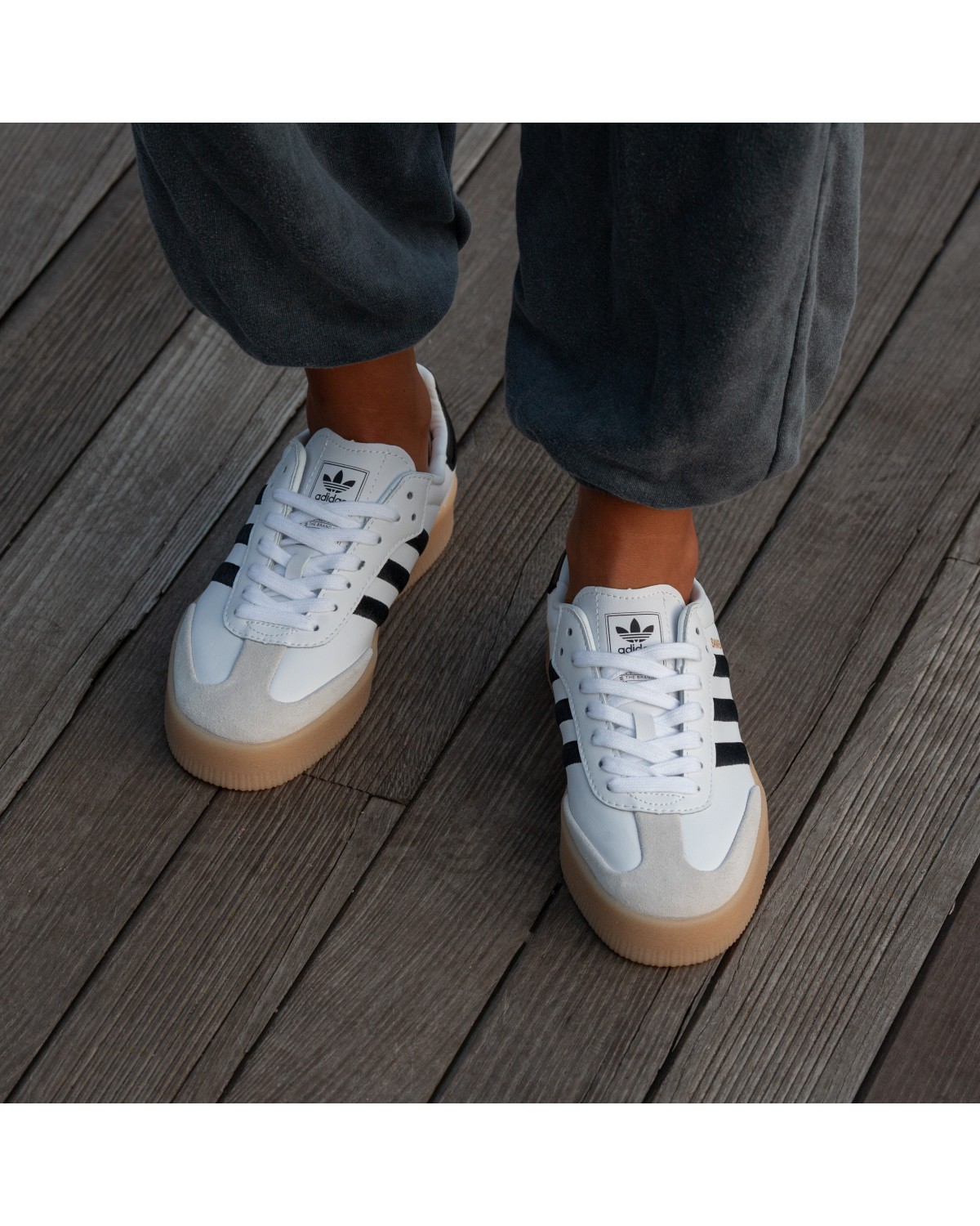 Adidas Samba Platform White