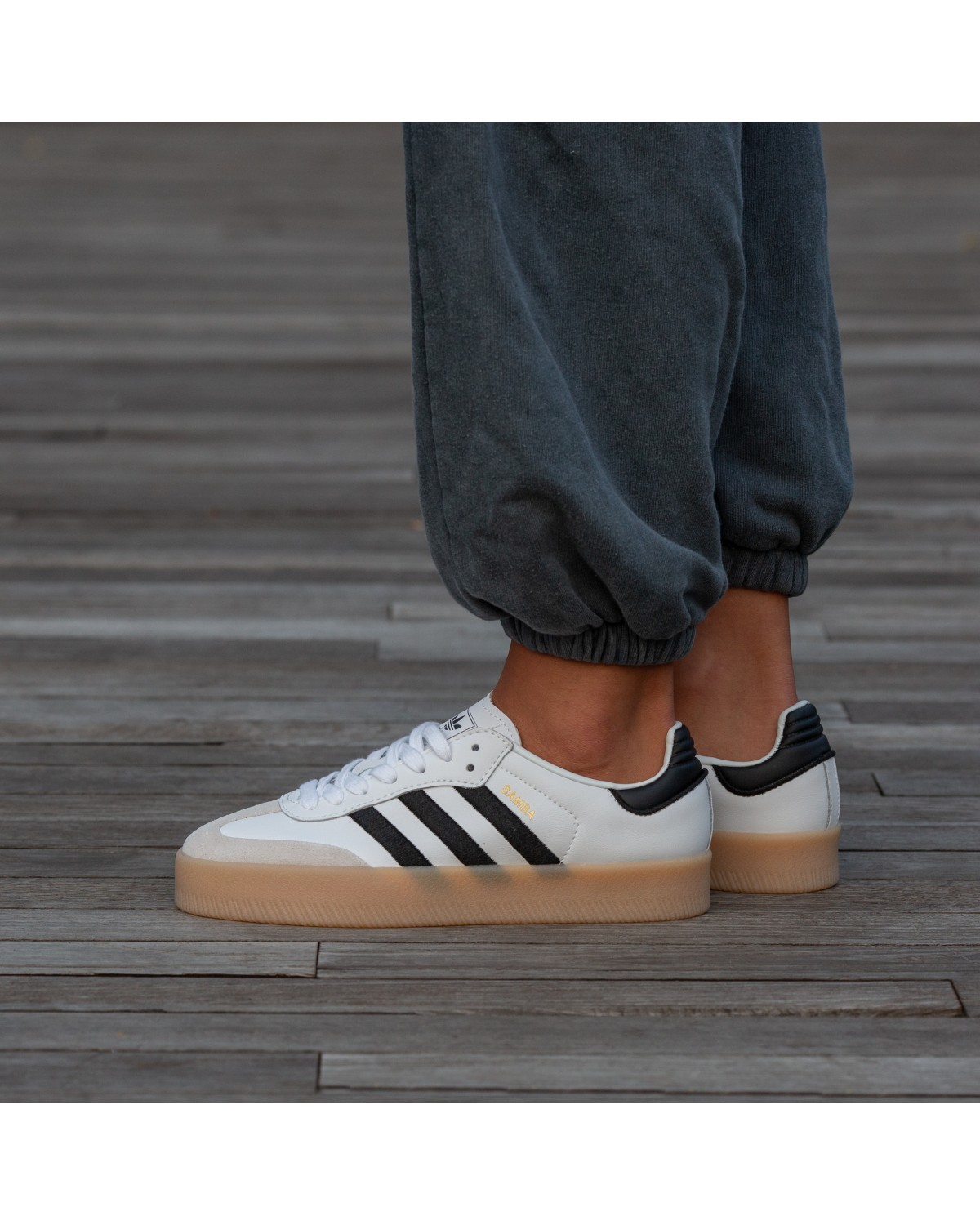 Adidas Samba Platform White