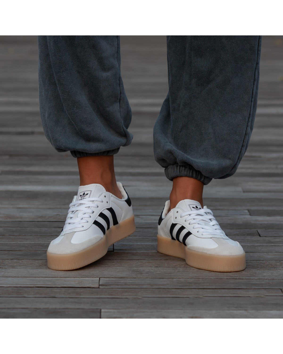 Adidas Samba Platform White