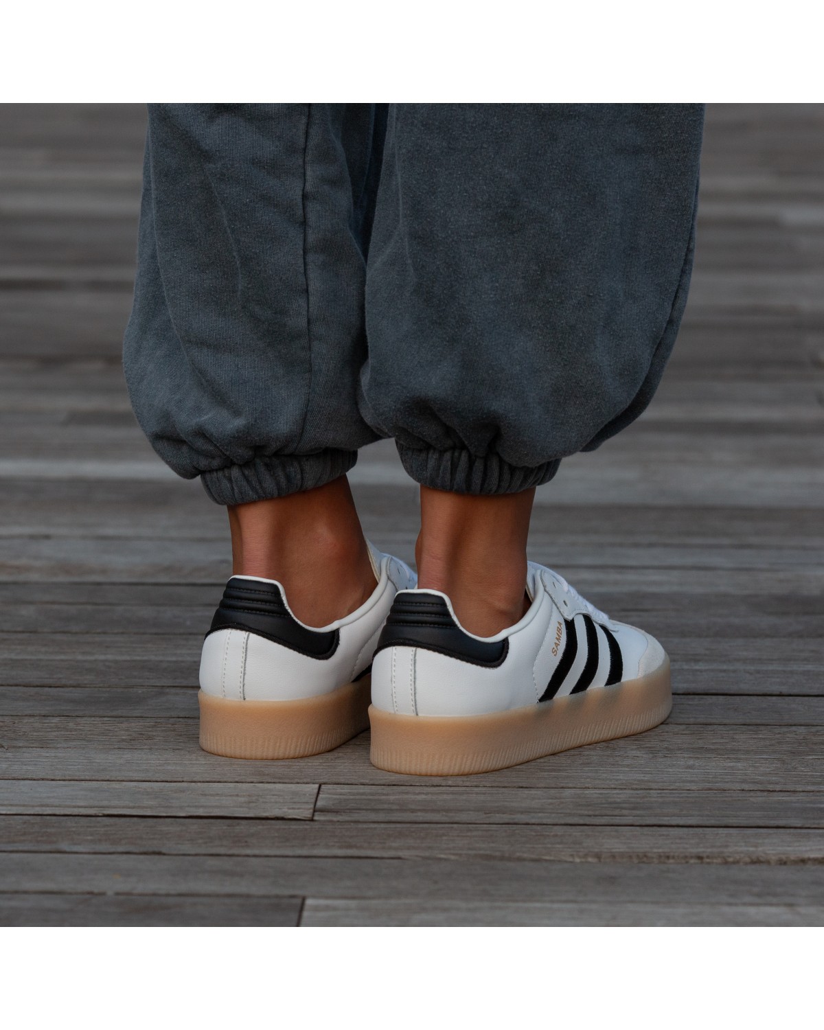 Adidas Samba Platform White