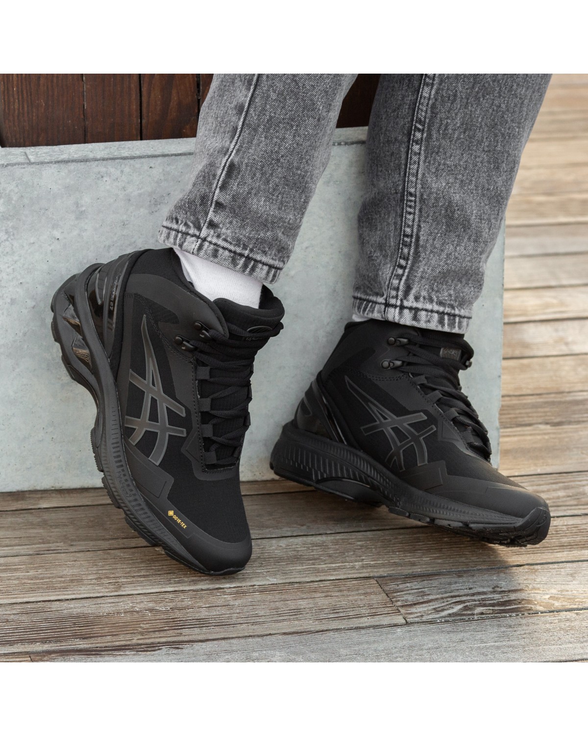 Asics Gel-Kayano 27 Boot Gore-Tex All Black