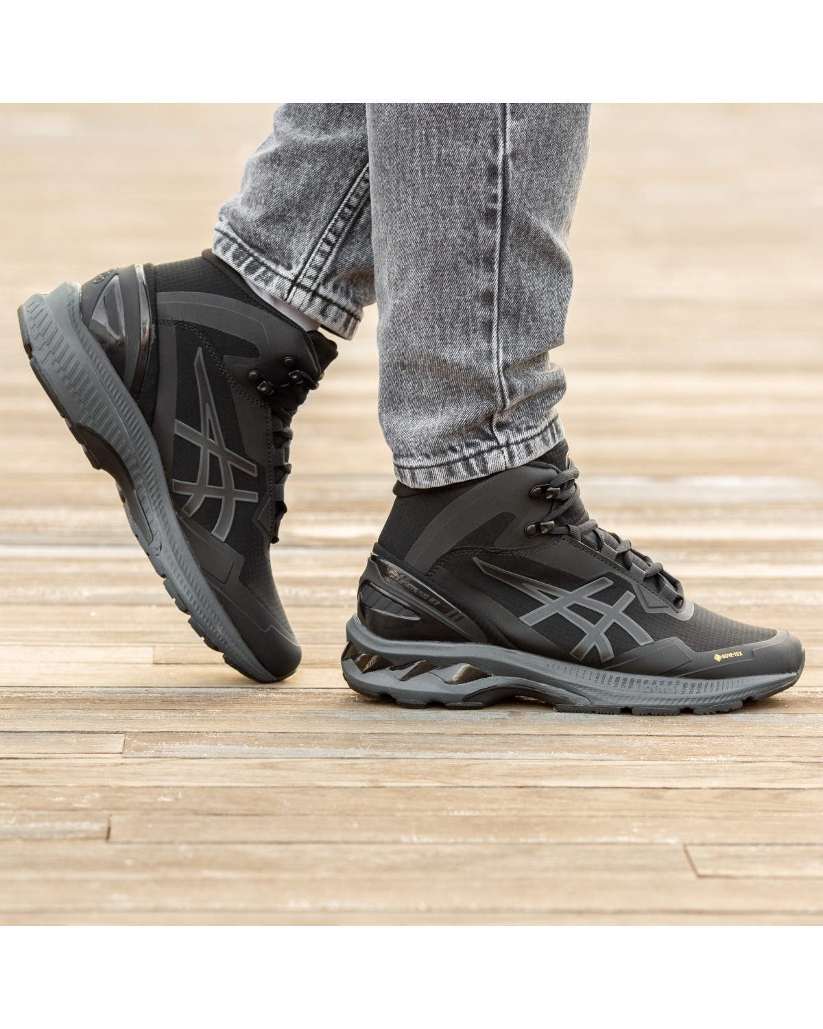 Asics Gel-Kayano 27 Boot Gore-Tex Black Grey