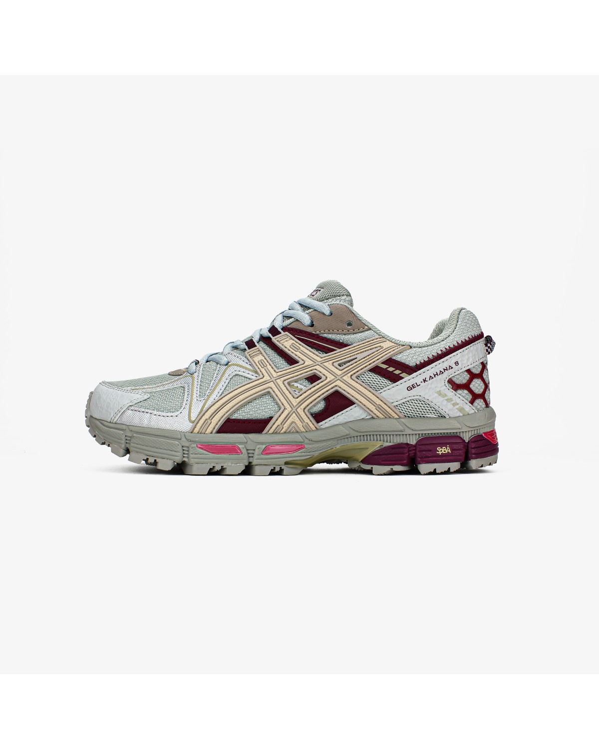 Asics Gel Kahana 8 Grey Burgundy