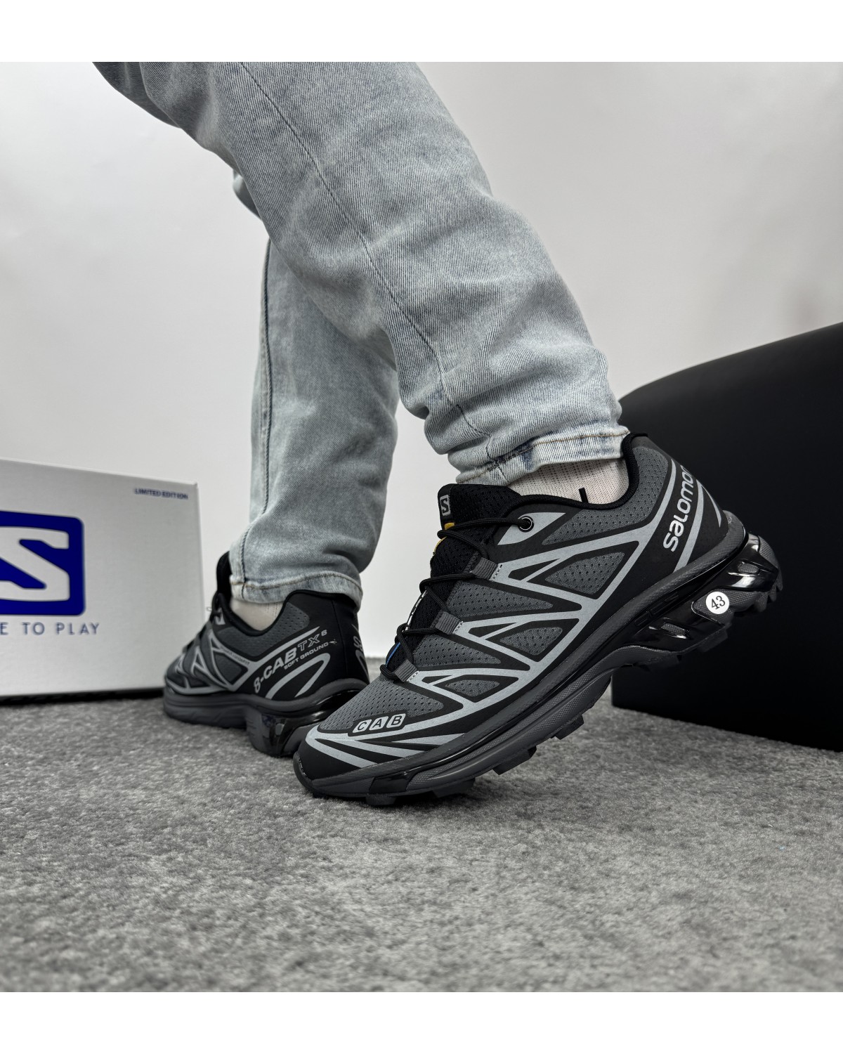 Salomon XT-6 Grey Black