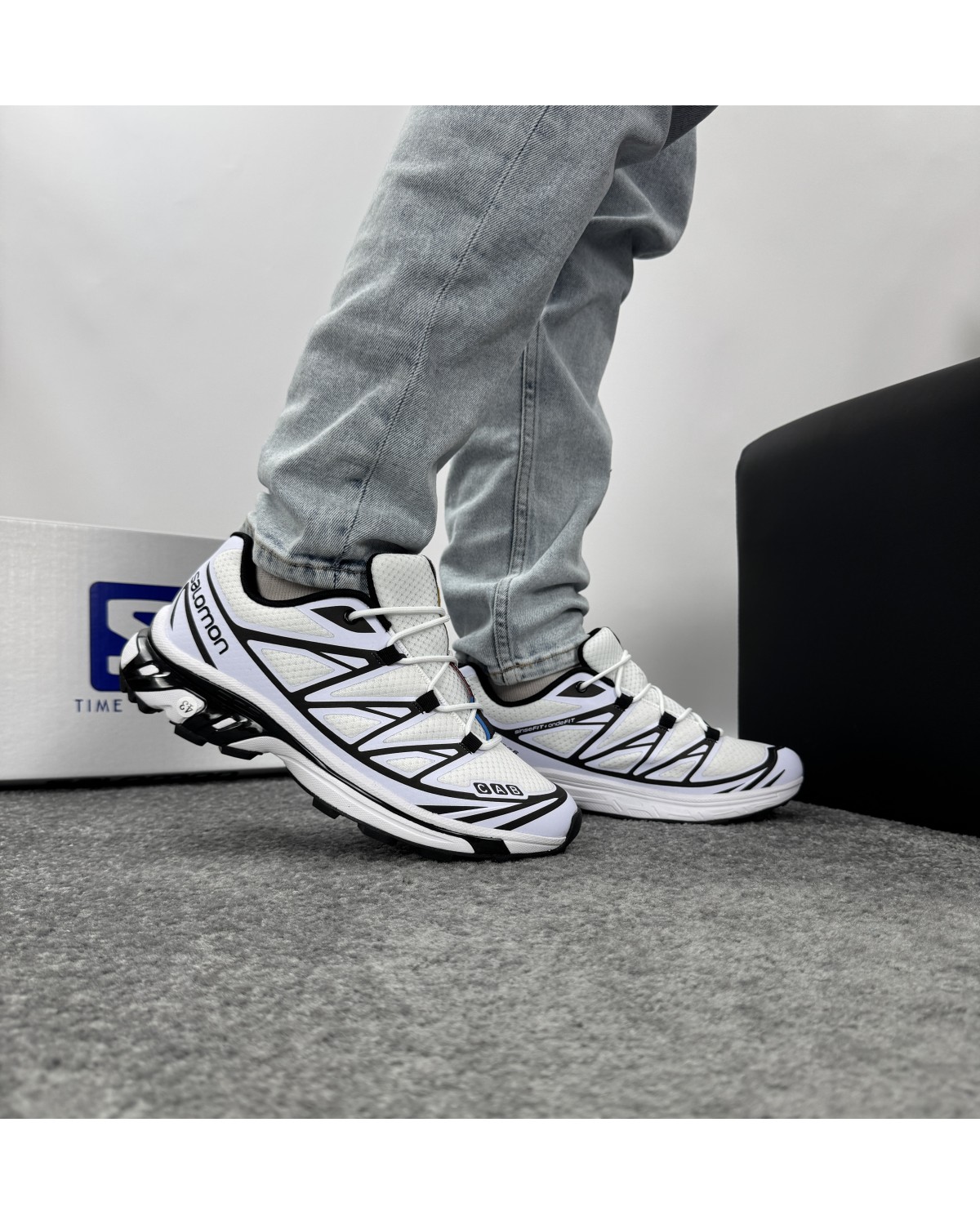 Salomon XT-6 White Black