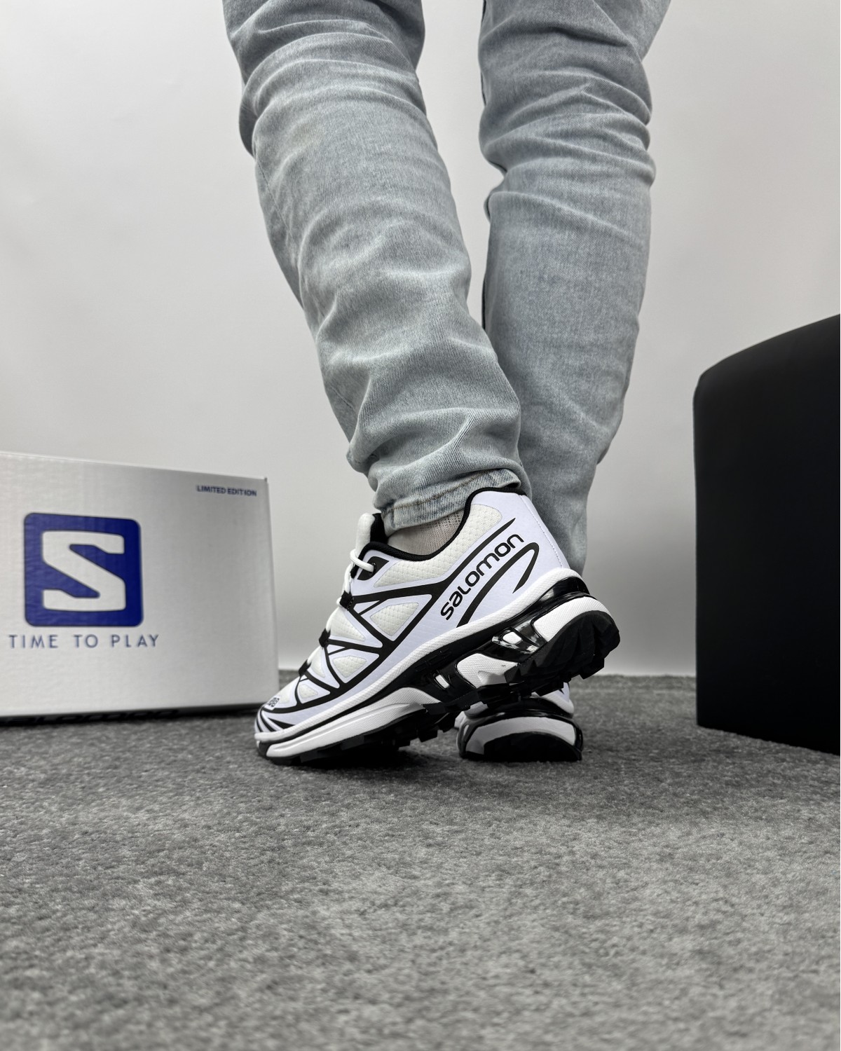 Salomon XT-6 White Black