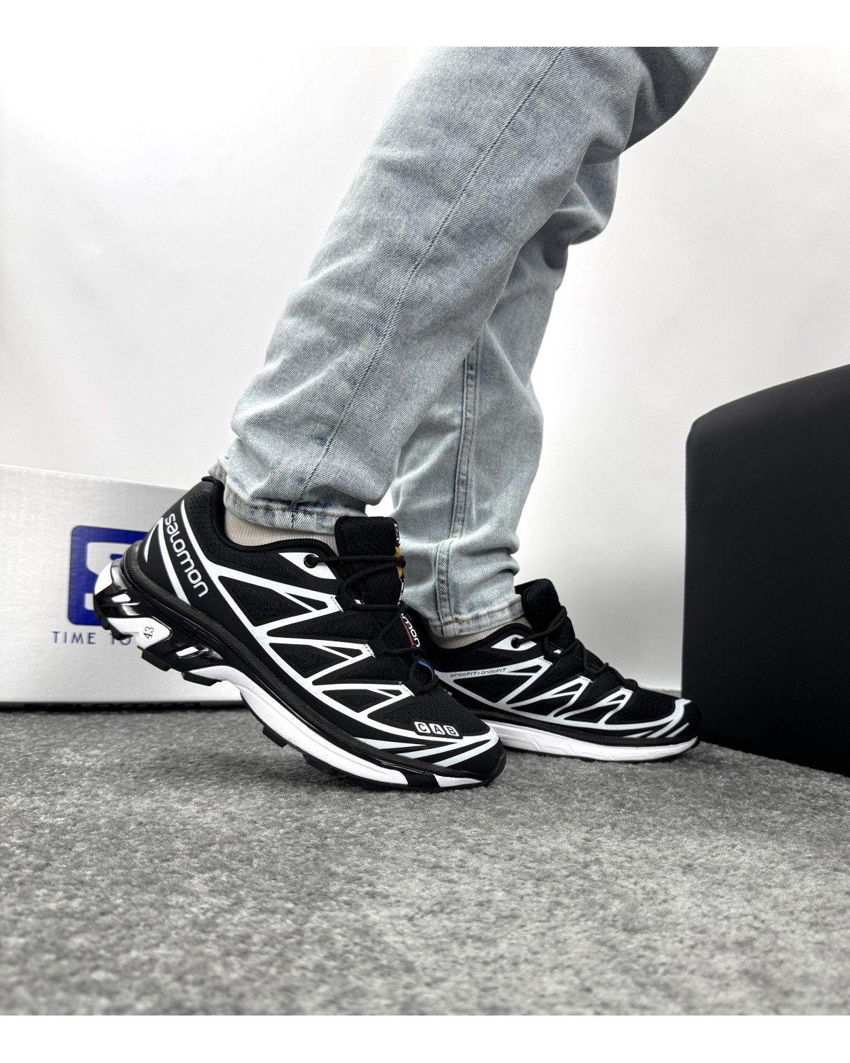 Salomon XT-6 Black White