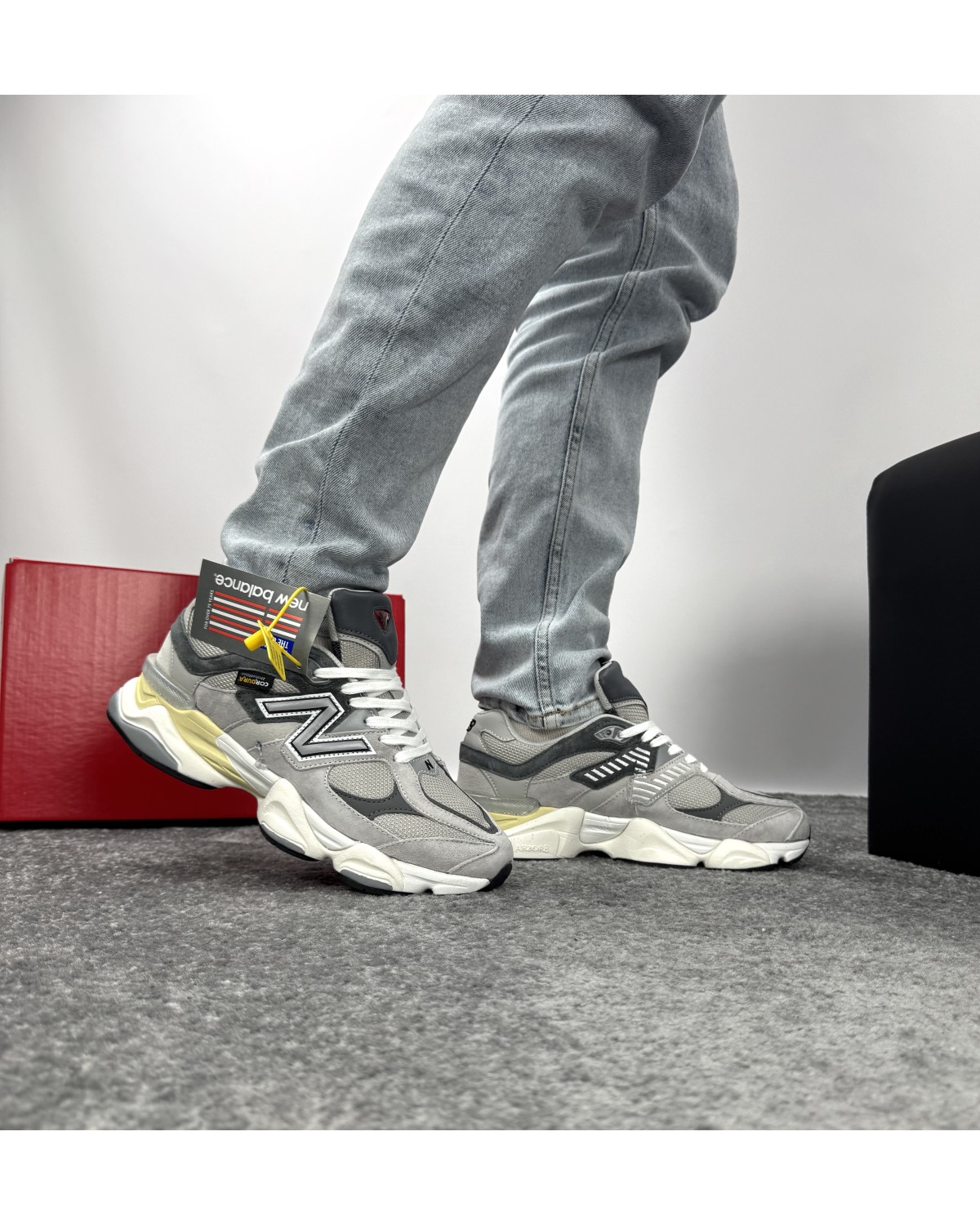 New Balance 9060 Grey White Cordura